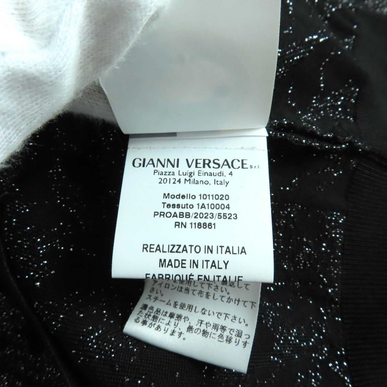 Versace Versace Versace Rayon Two-Piece Set Others Suits 1011020/1011396 DUTY FREE for USA Size ONE SIZE - 13 Thumbnail