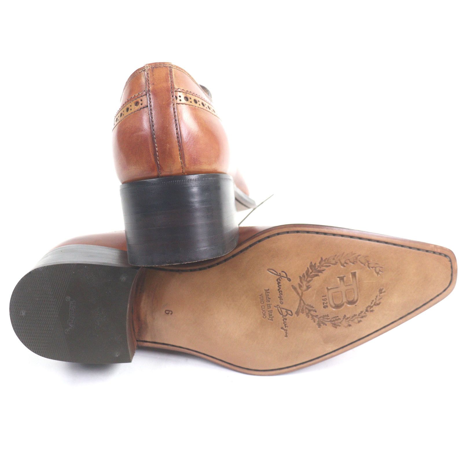Other Other Francesco Benigno Leather Derby Shoes Leather Shoes DUTY FREE for USA Size ONE SIZE - 4 Thumbnail
