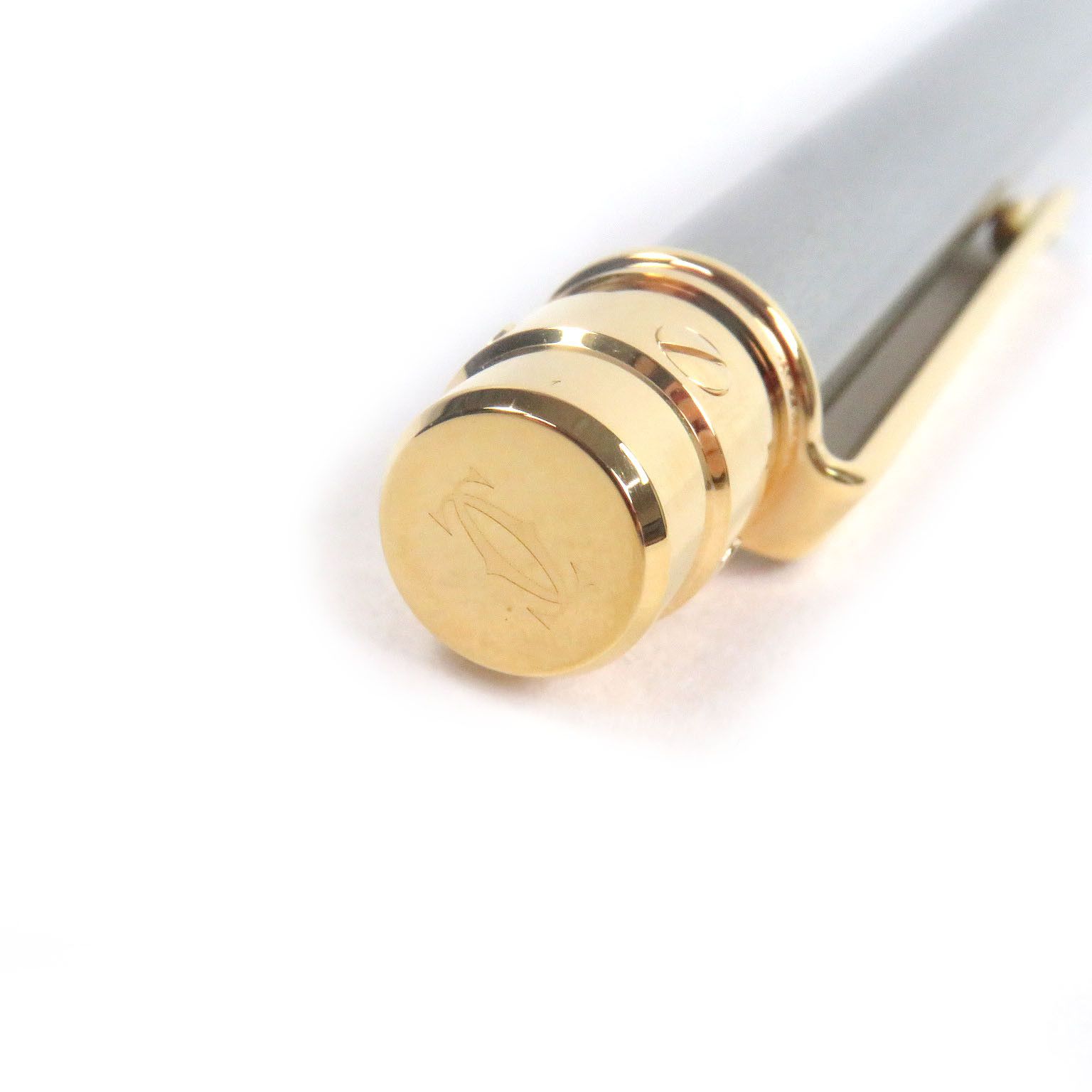 Cartier Cartier Cartier Santos de Cartier Ballpoint Pen Metal Pen DUTY FREE for USA Size ONE SIZE - 6 Thumbnail