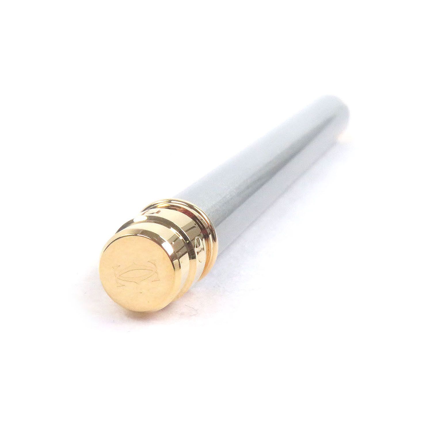 Cartier Cartier Cartier Santos de Cartier Ballpoint Pen Metal Pen DUTY FREE for USA Size ONE SIZE - 4 Thumbnail