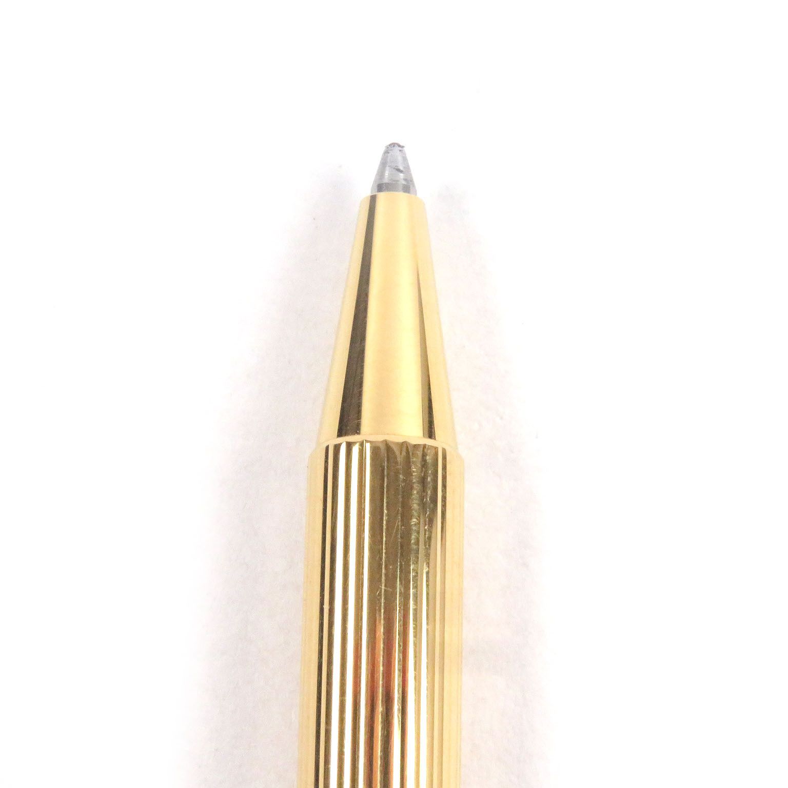 Cartier Cartier Cartier Must de Cartier Stripe Ballpoint Pen Metal Pen DUTY FREE for USA Size ONE SIZE - 4 Thumbnail