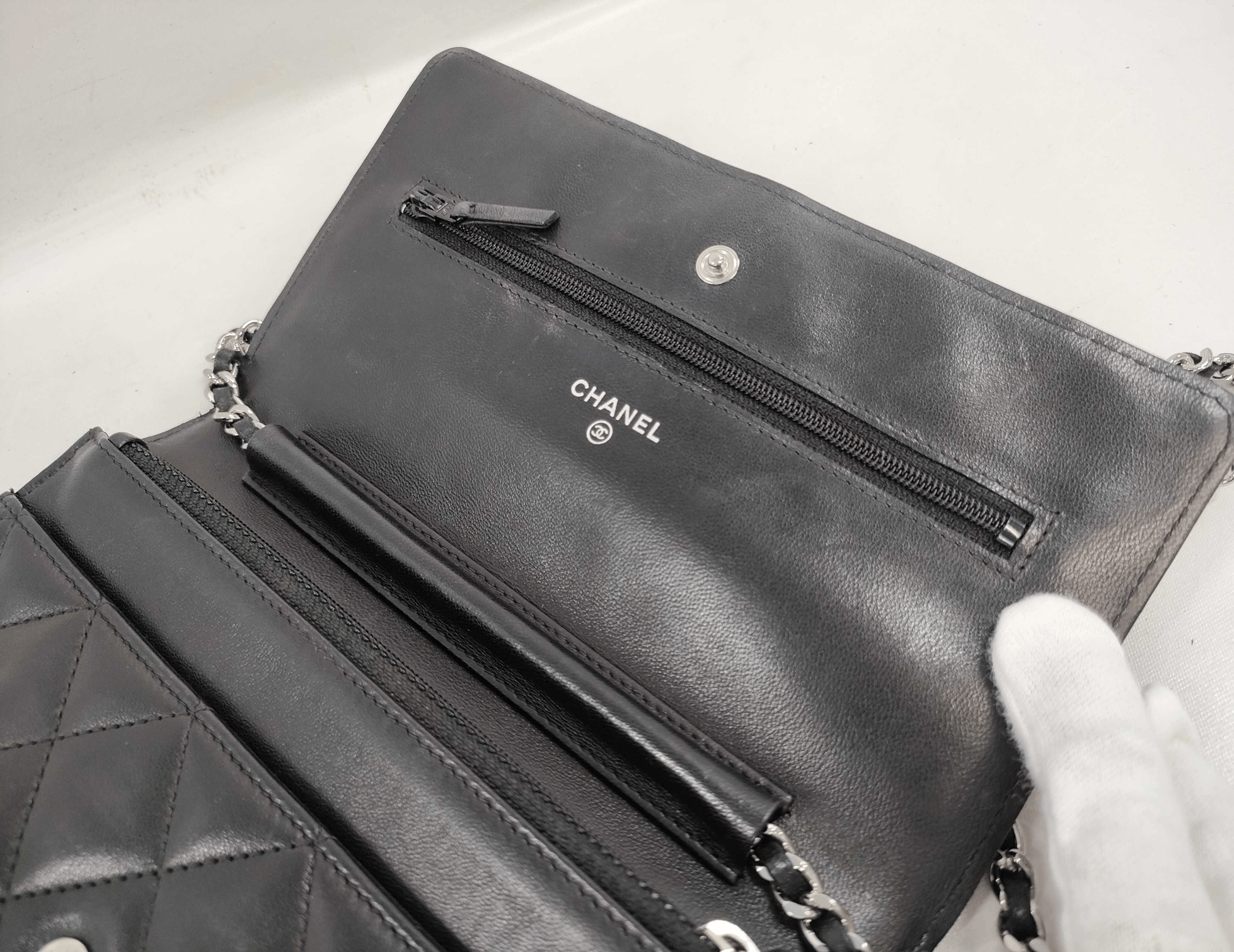 Chanel Chanel Wallet on Chain Quilted Lambskin Size ONE SIZE - 10 Thumbnail