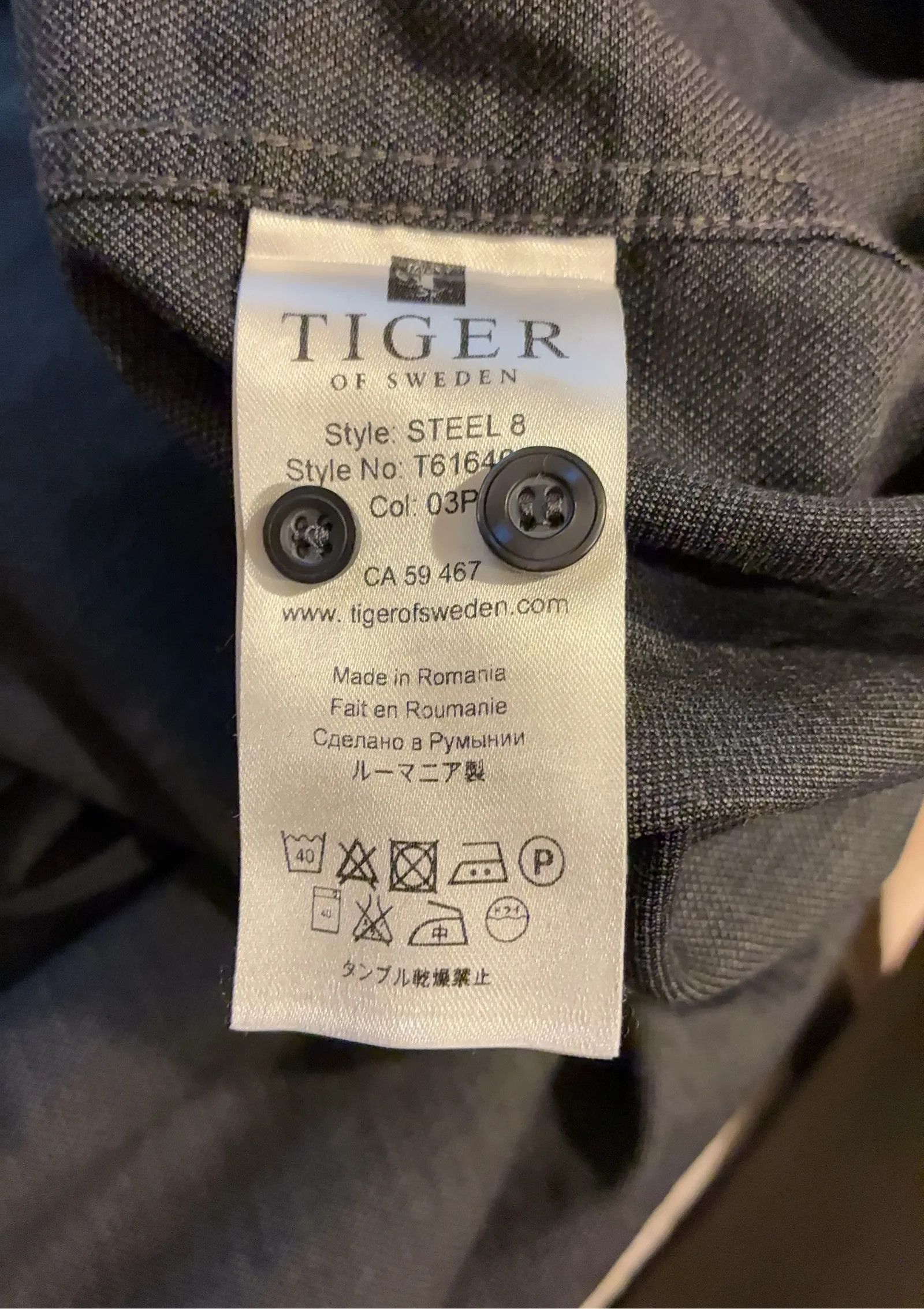 Tiger of Sweden Tiger Steel 8 Shirt Size US XL / EU 56 / 4 - 3 Thumbnail