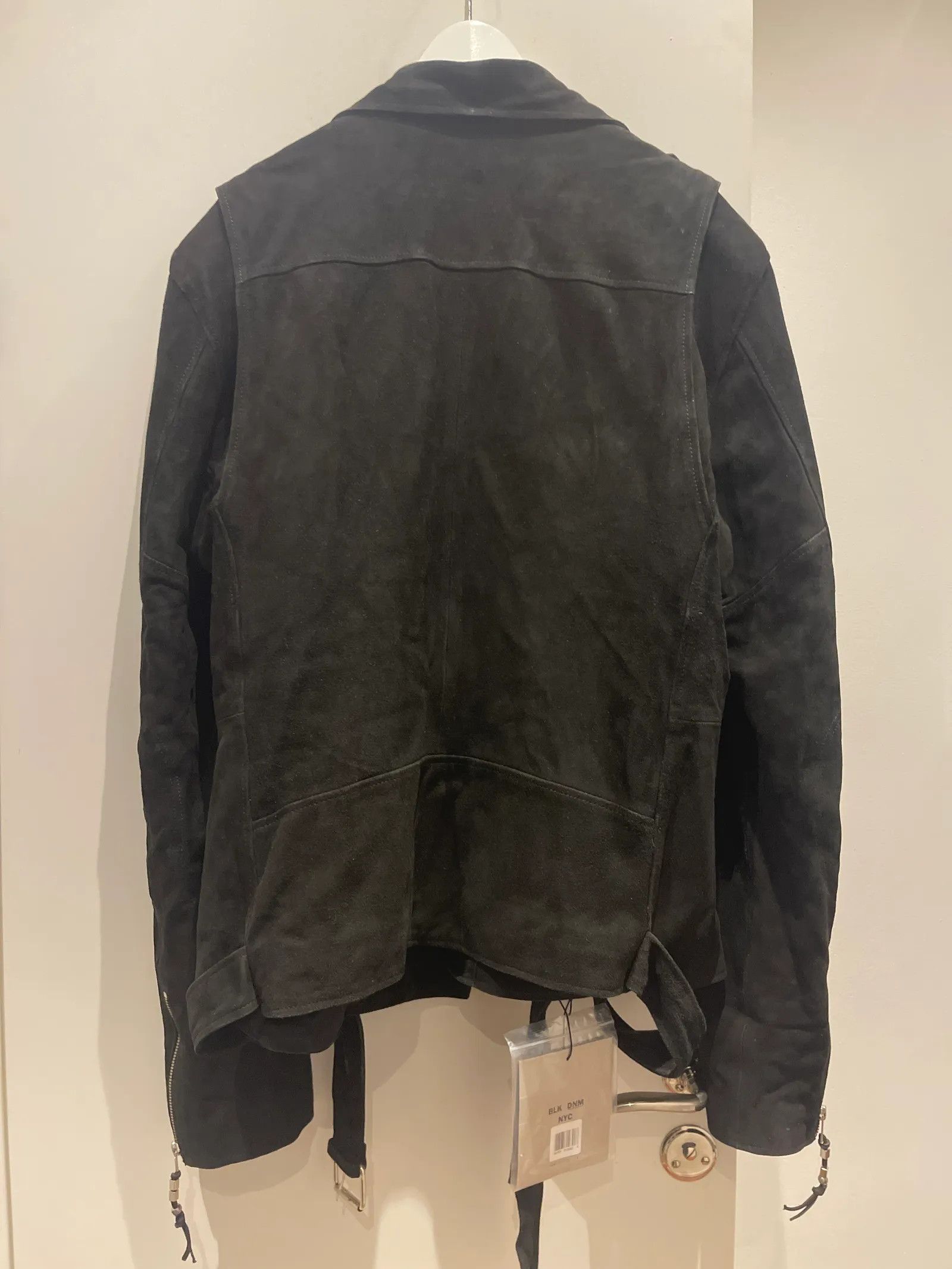 Blk Dnm Blk Dnm Leather Jacket Size XXL / US 16-18 / IT 52-54 - 3 Thumbnail