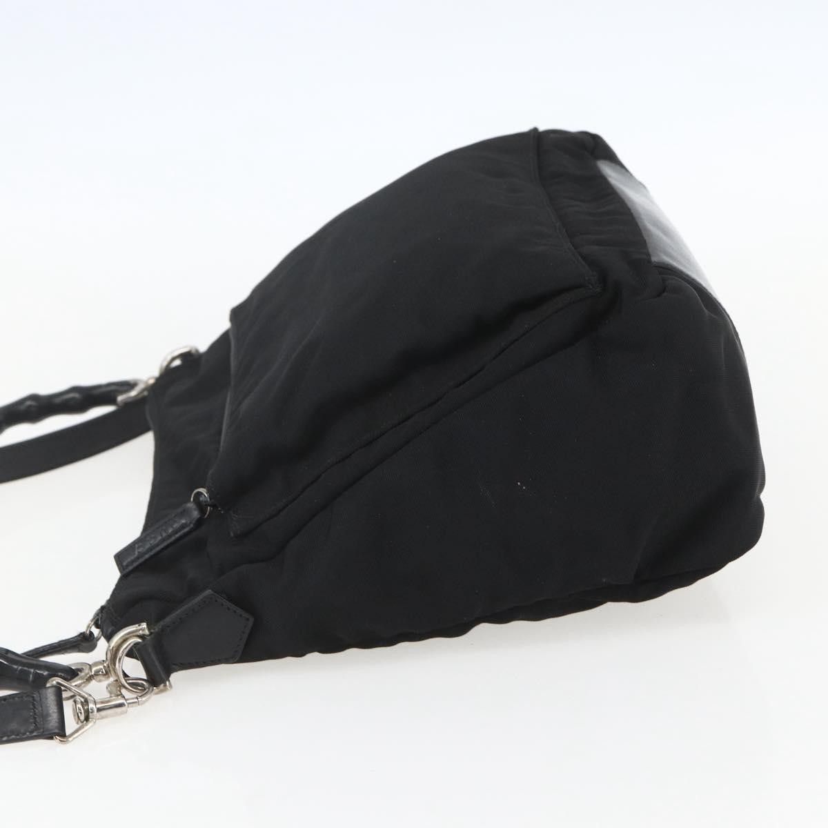 Gucci Gucci Vintage Bamboo Shoulder Bag Nylon Size ONE SIZE - 3 Thumbnail