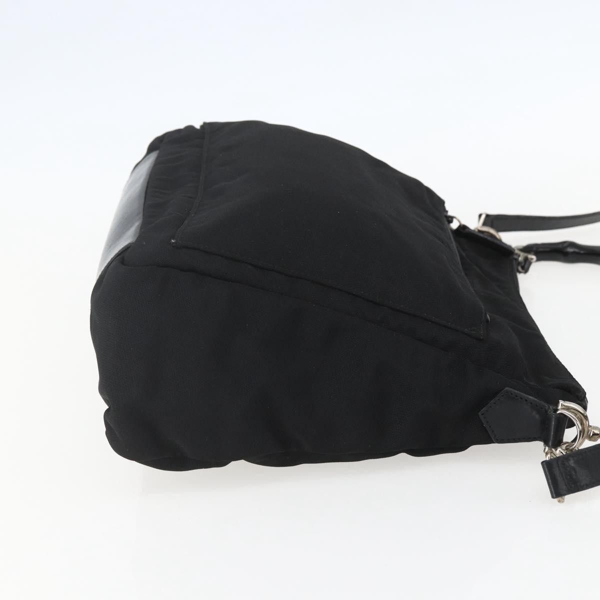 Gucci Gucci Vintage Bamboo Shoulder Bag Nylon Size ONE SIZE - 4 Thumbnail