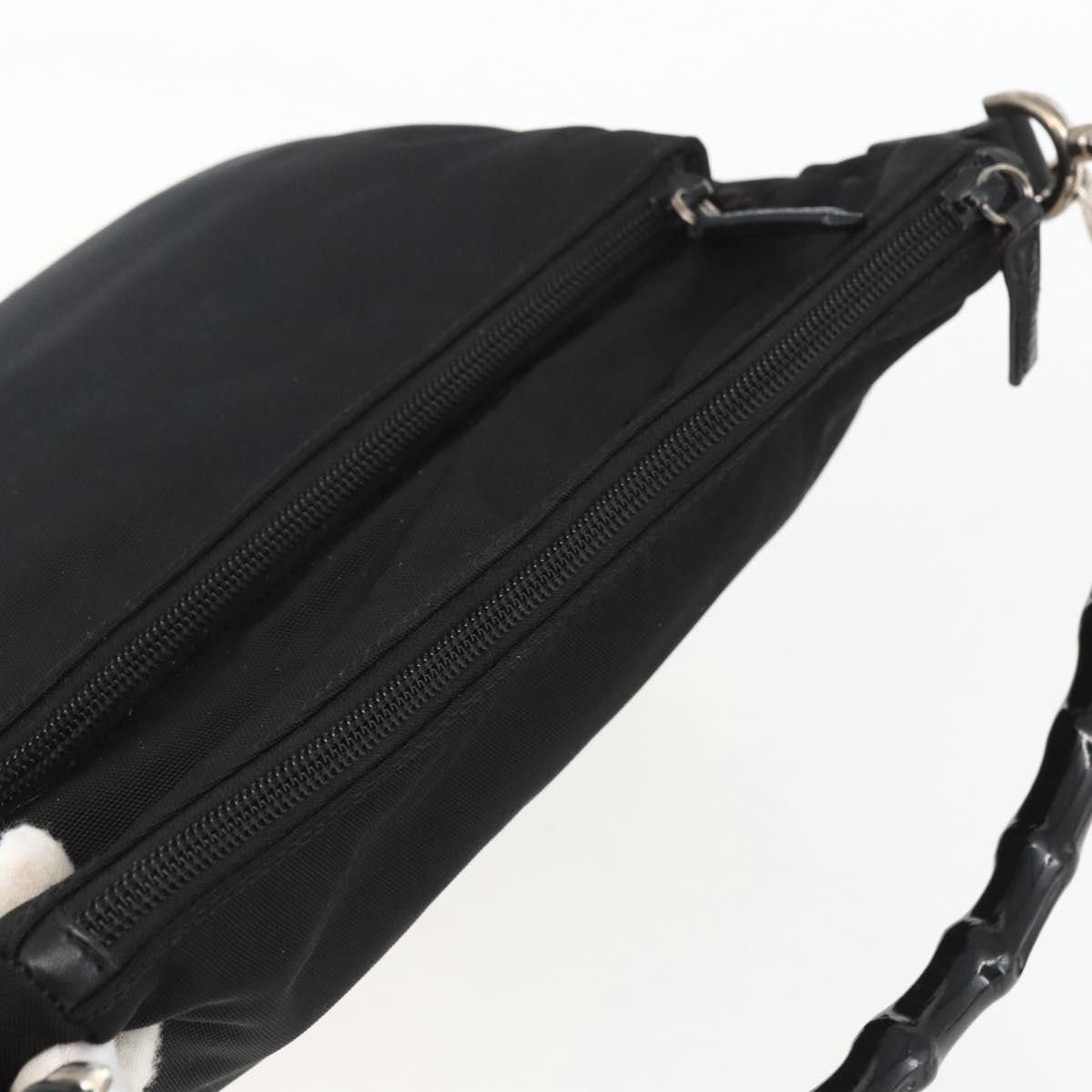 Gucci Gucci Vintage Bamboo Shoulder Bag Nylon Size ONE SIZE - 12 Thumbnail