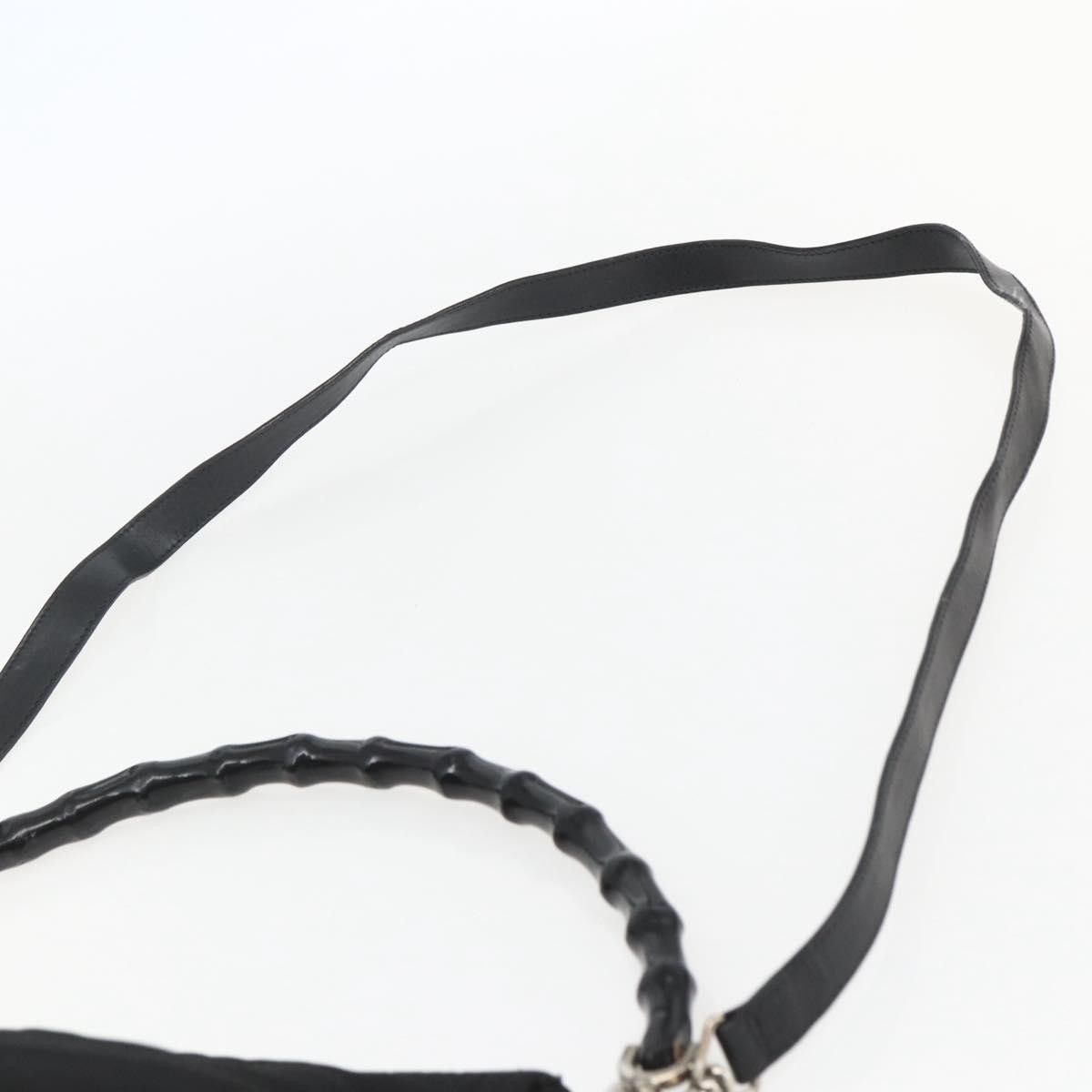 Gucci Gucci Vintage Bamboo Shoulder Bag Nylon Size ONE SIZE - 15 Thumbnail
