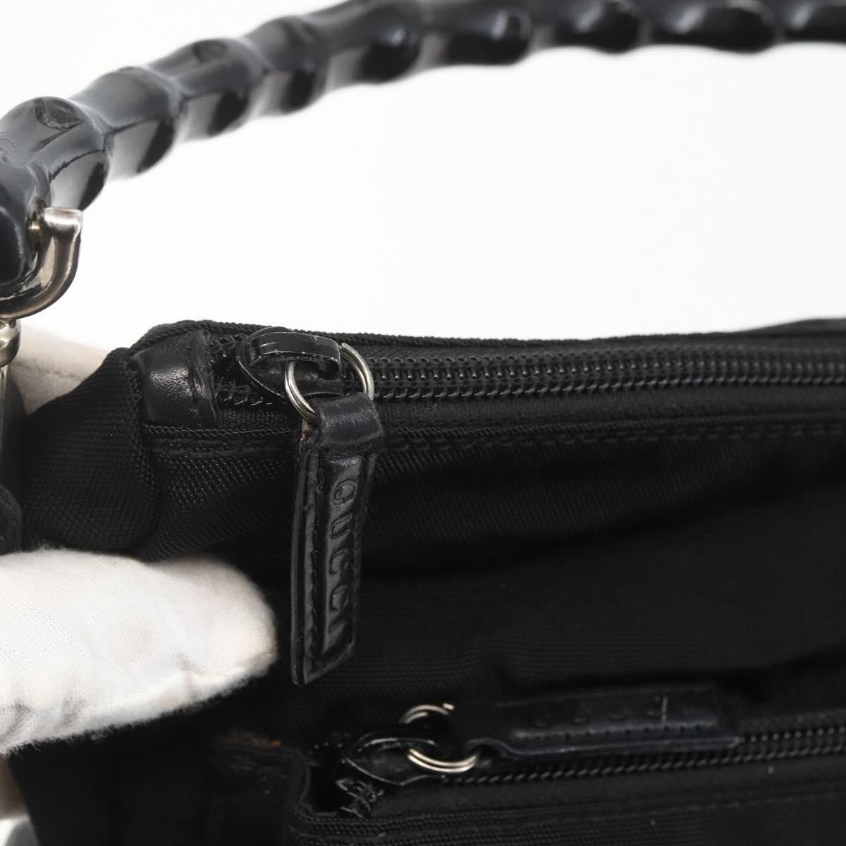 Gucci Gucci Vintage Bamboo Shoulder Bag Nylon Size ONE SIZE - 13 Thumbnail