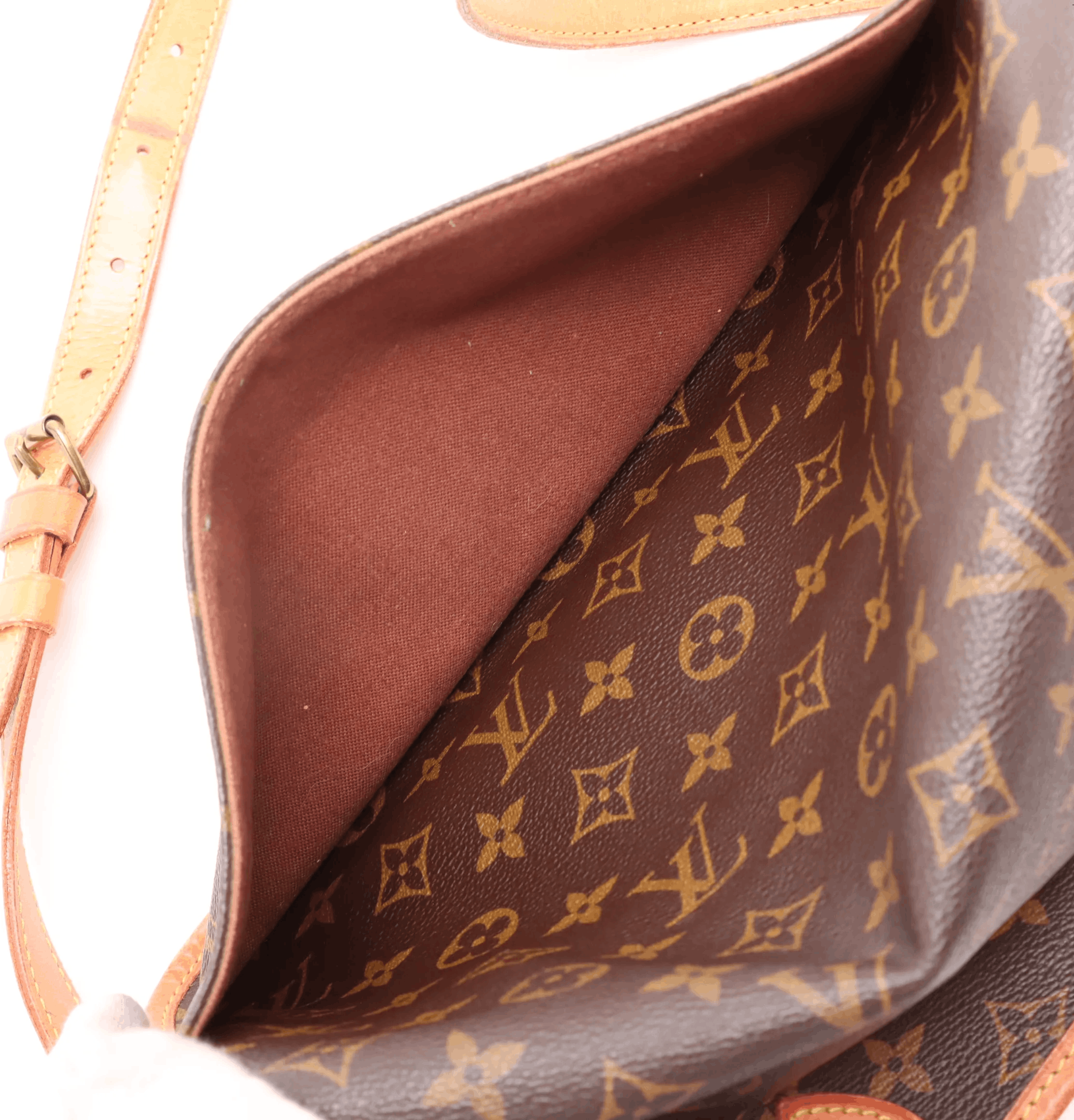 Louis Vuitton Louis Vuitton Sac Gibeciere Messenger Bag Monogram Canvas Size ONE SIZE - 3 Thumbnail