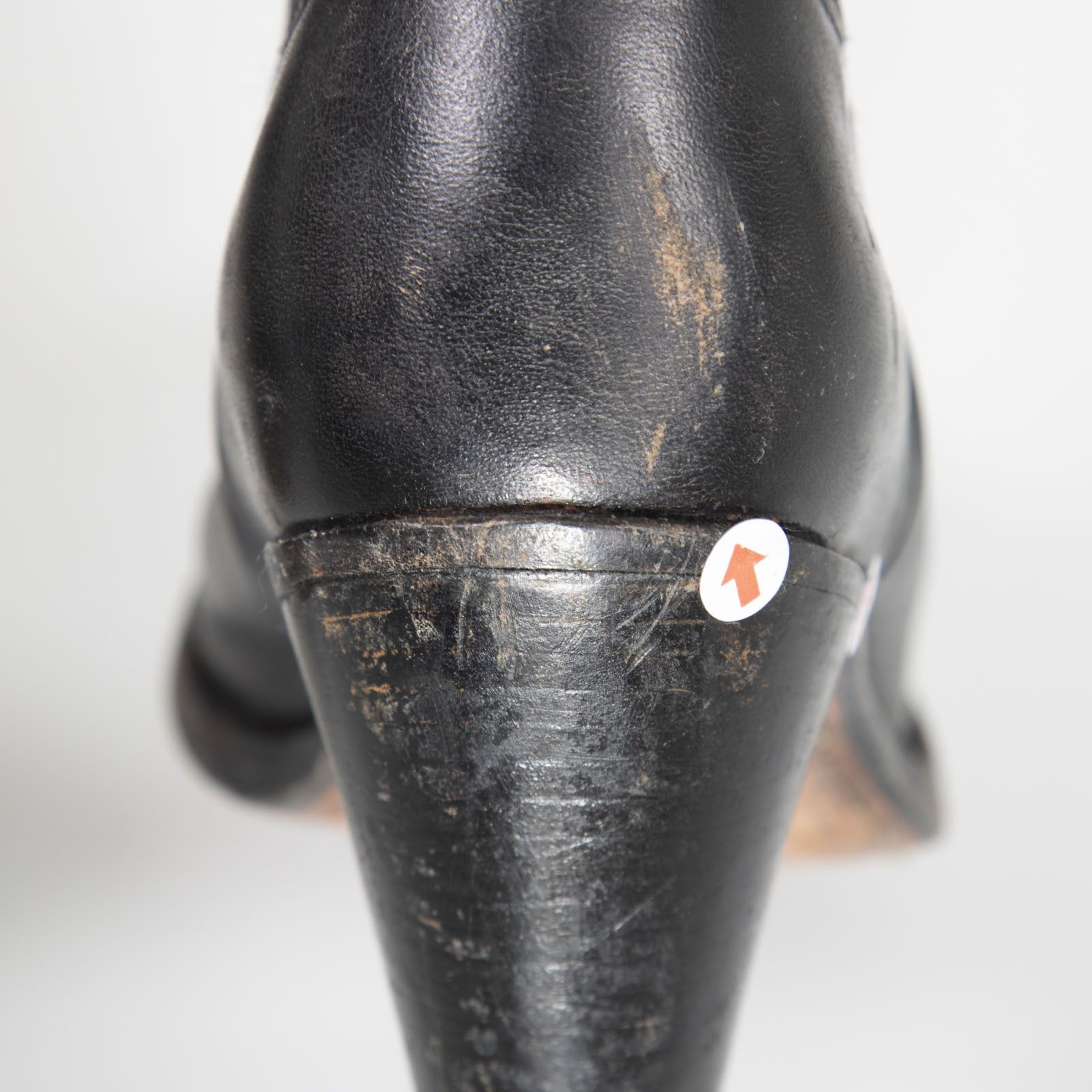 Frye Black Leather Cowboy Knee High Boots Size US 8 / IT 38 - 11 Thumbnail