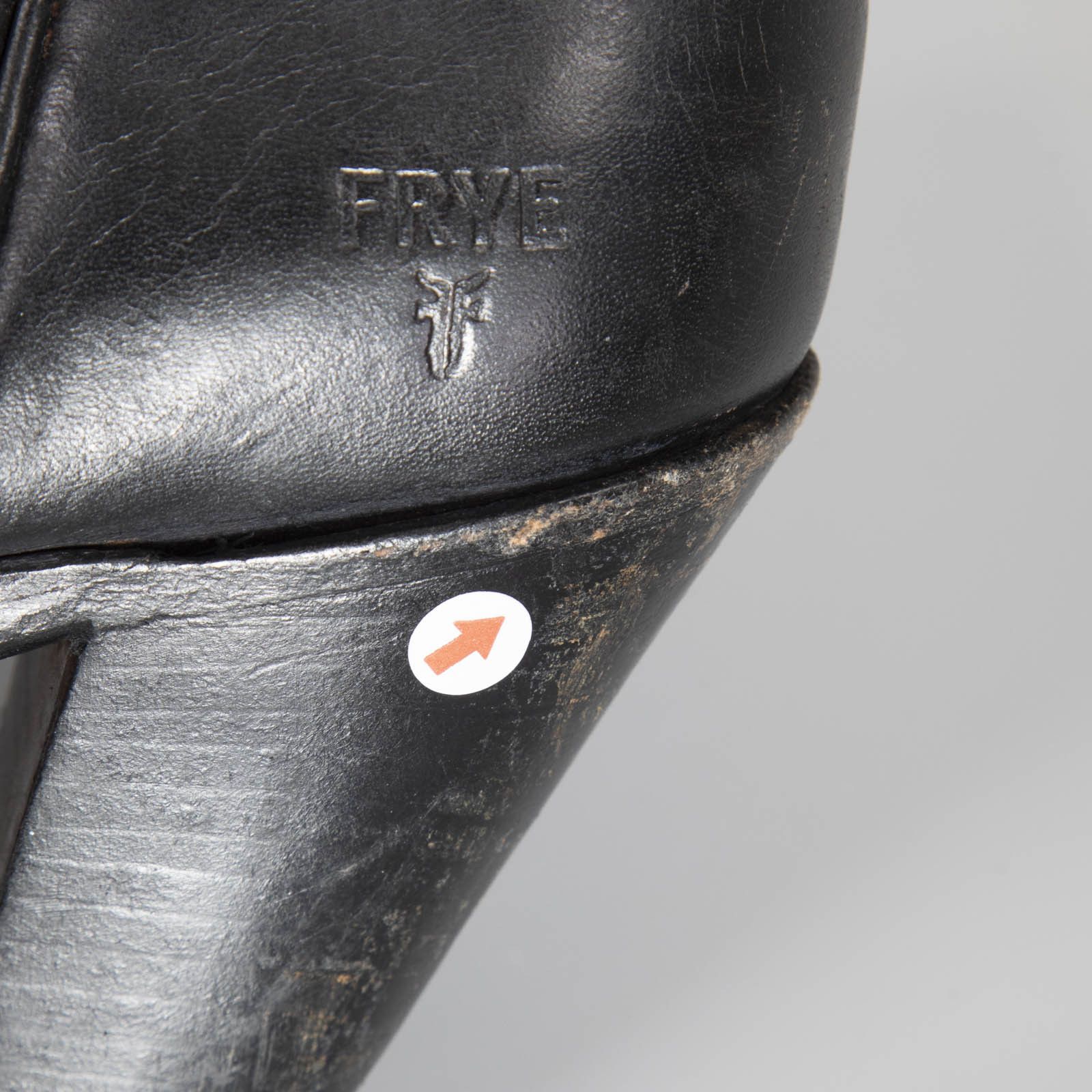 Frye Black Leather Cowboy Knee High Boots Size US 8 / IT 38 - 21 Thumbnail