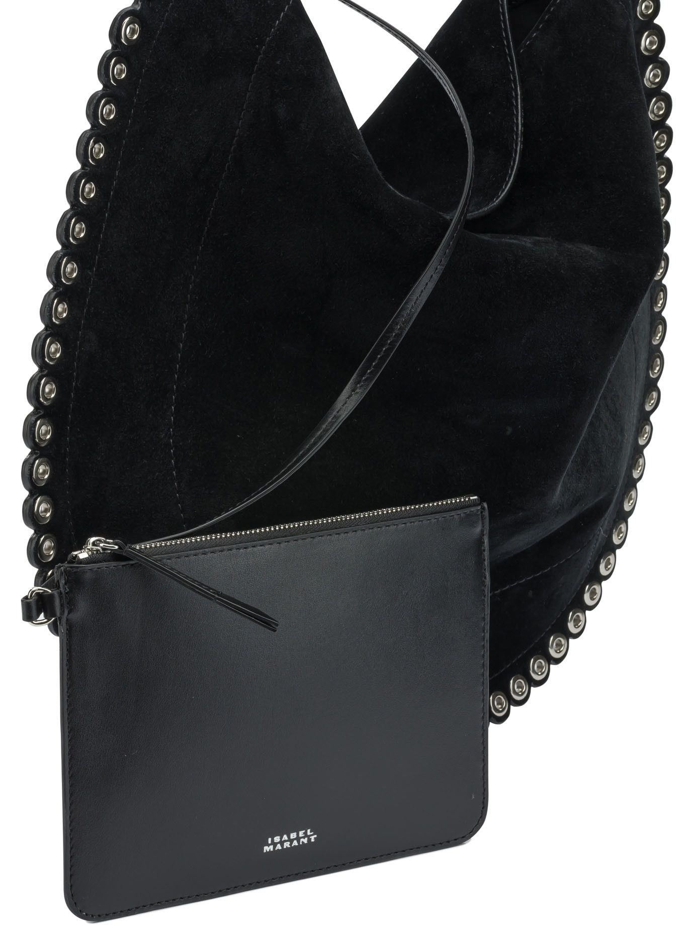 Isabel Marant Oskan Hobo Soft Medium Shoulder Bag Size ONE SIZE - 4 Thumbnail