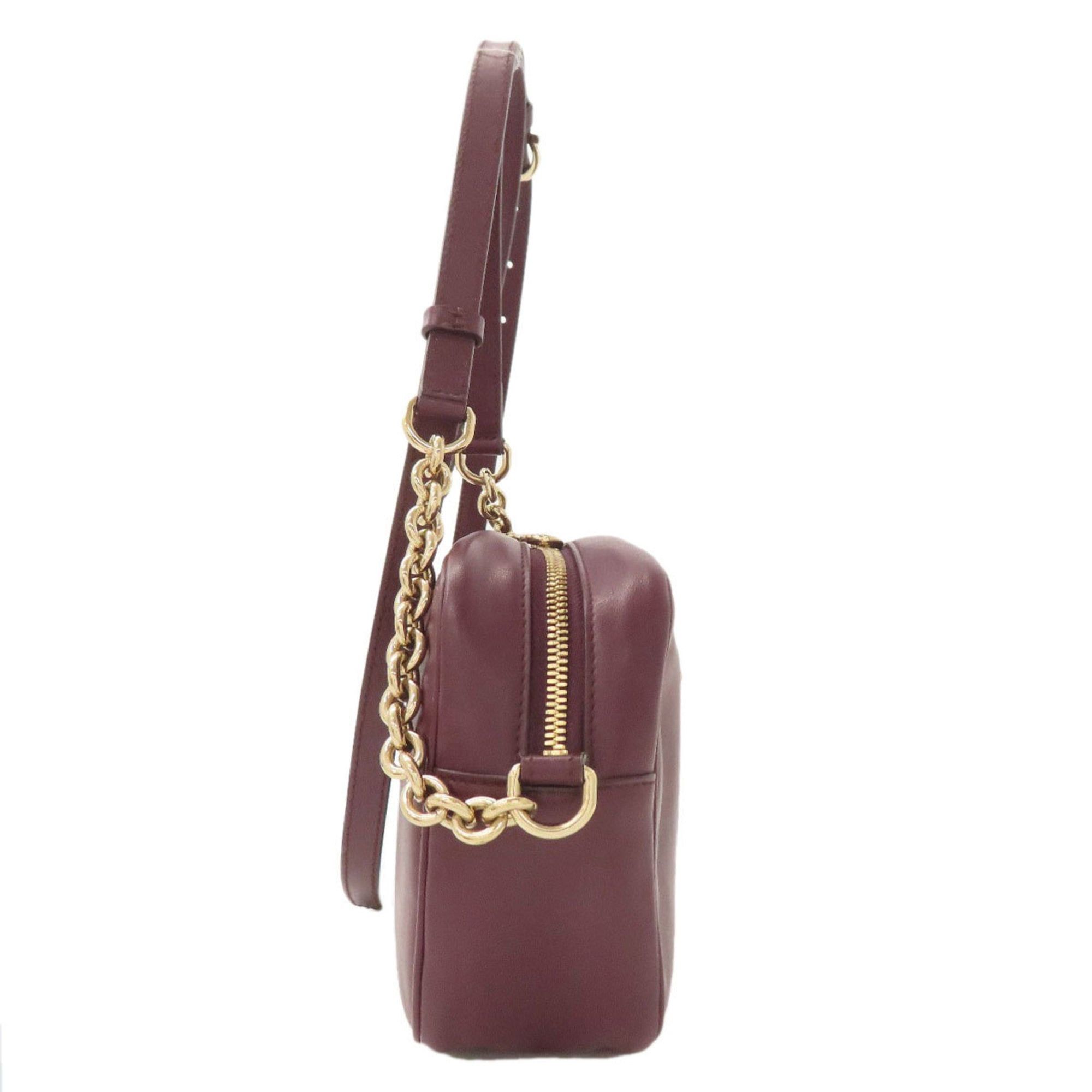 Salvatore Ferragamo Salvatore Ferragamo Gancini hardware leather shoulder bag for women Size ONE SIZE - 3 Thumbnail