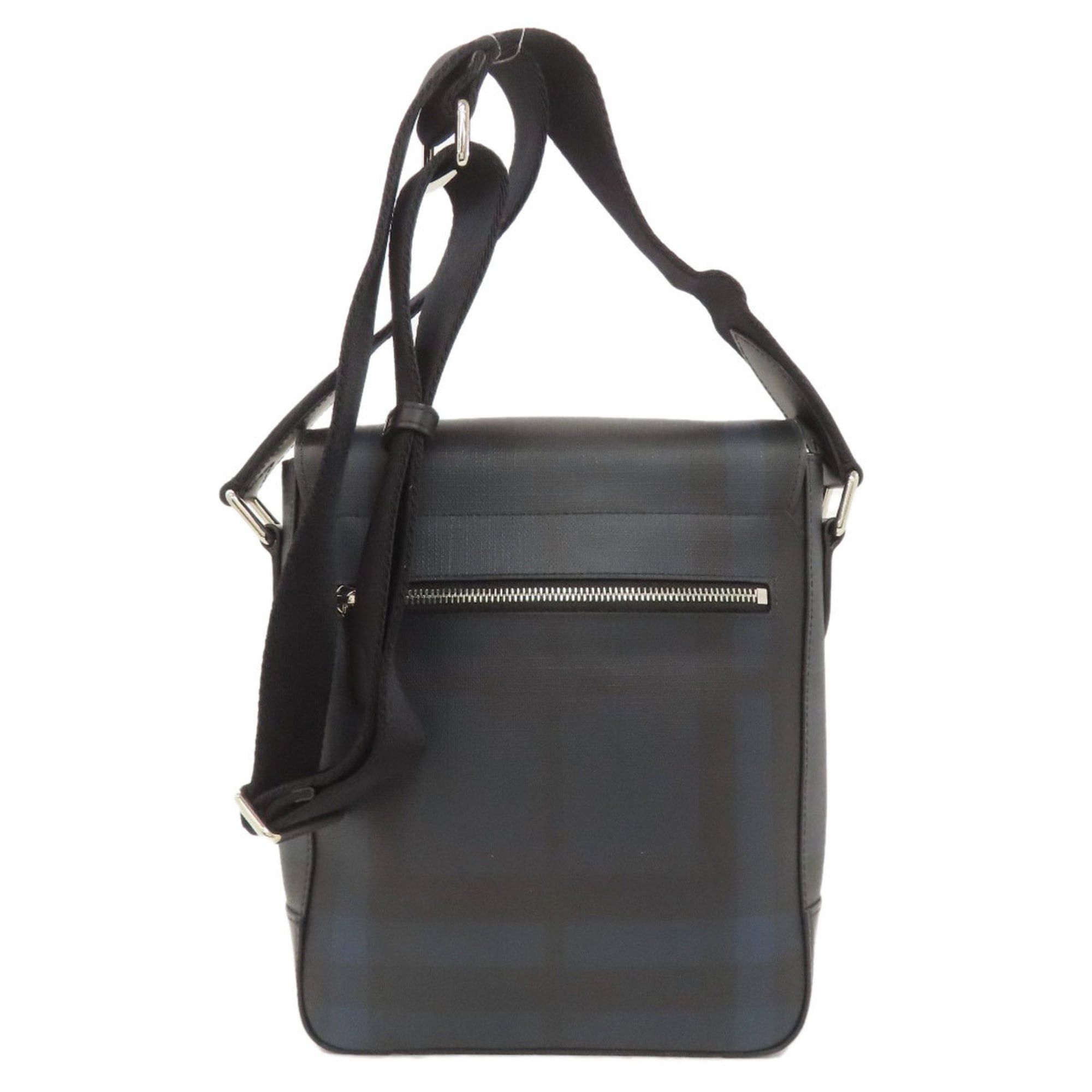 Burberry Burberry Check Pattern Shoulder Bag PVC Women's BURBERRY Size ONE SIZE - 2 Thumbnail