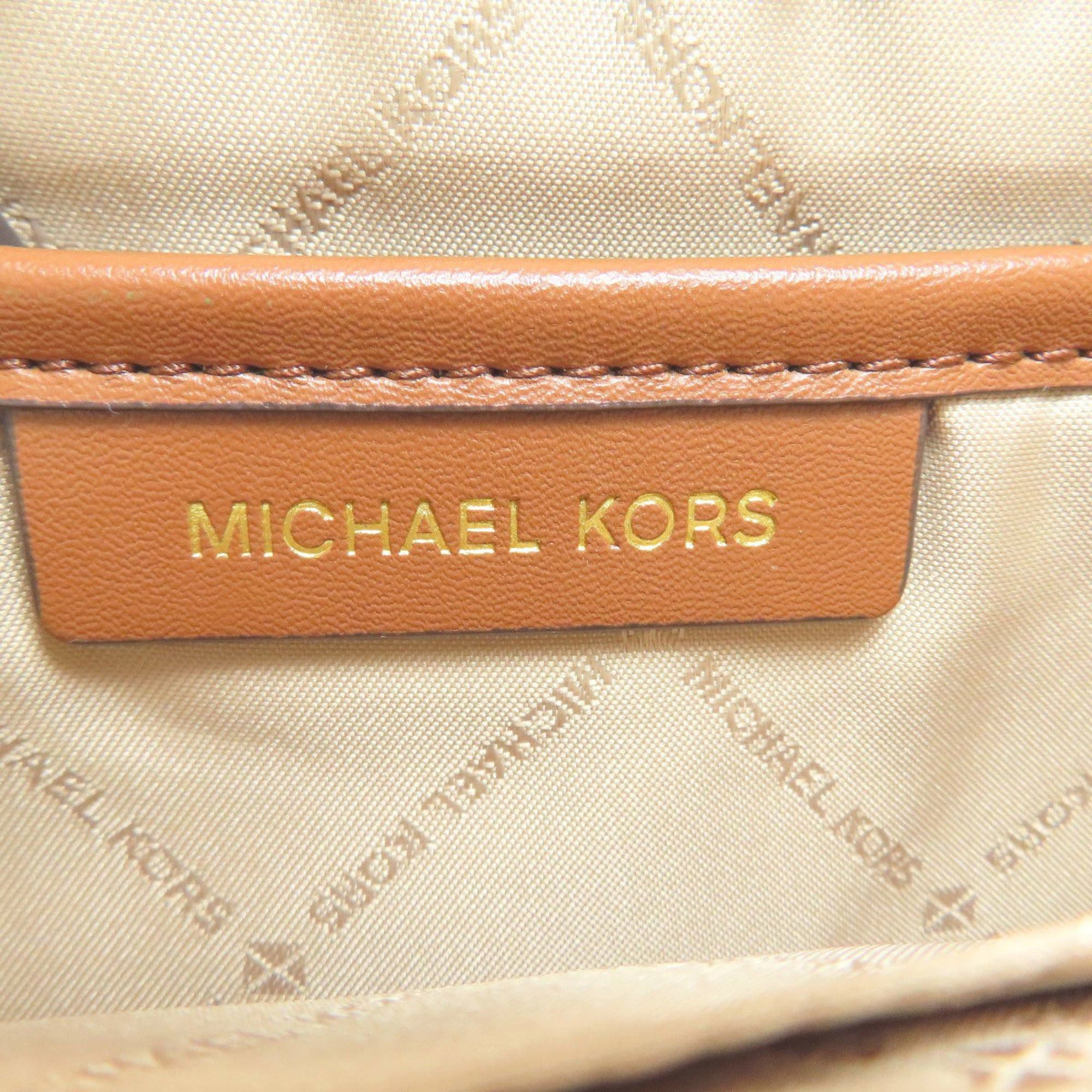 Michael Kors Michael Kors MK Signature Backpack/Daypack in Leather/PVC for Women Size ONE SIZE - 7 Thumbnail