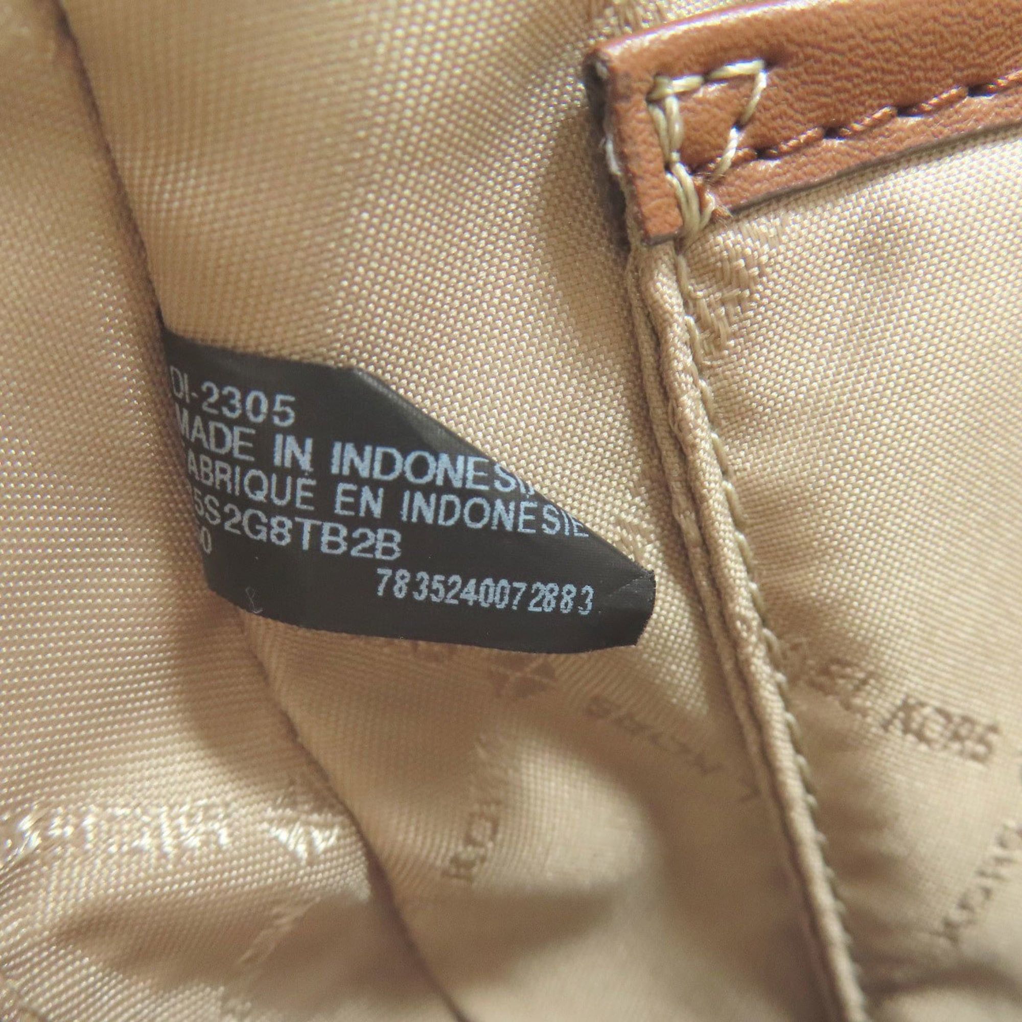 Michael Kors Michael Kors MK Signature Backpack/Daypack in Leather/PVC for Women Size ONE SIZE - 8 Thumbnail