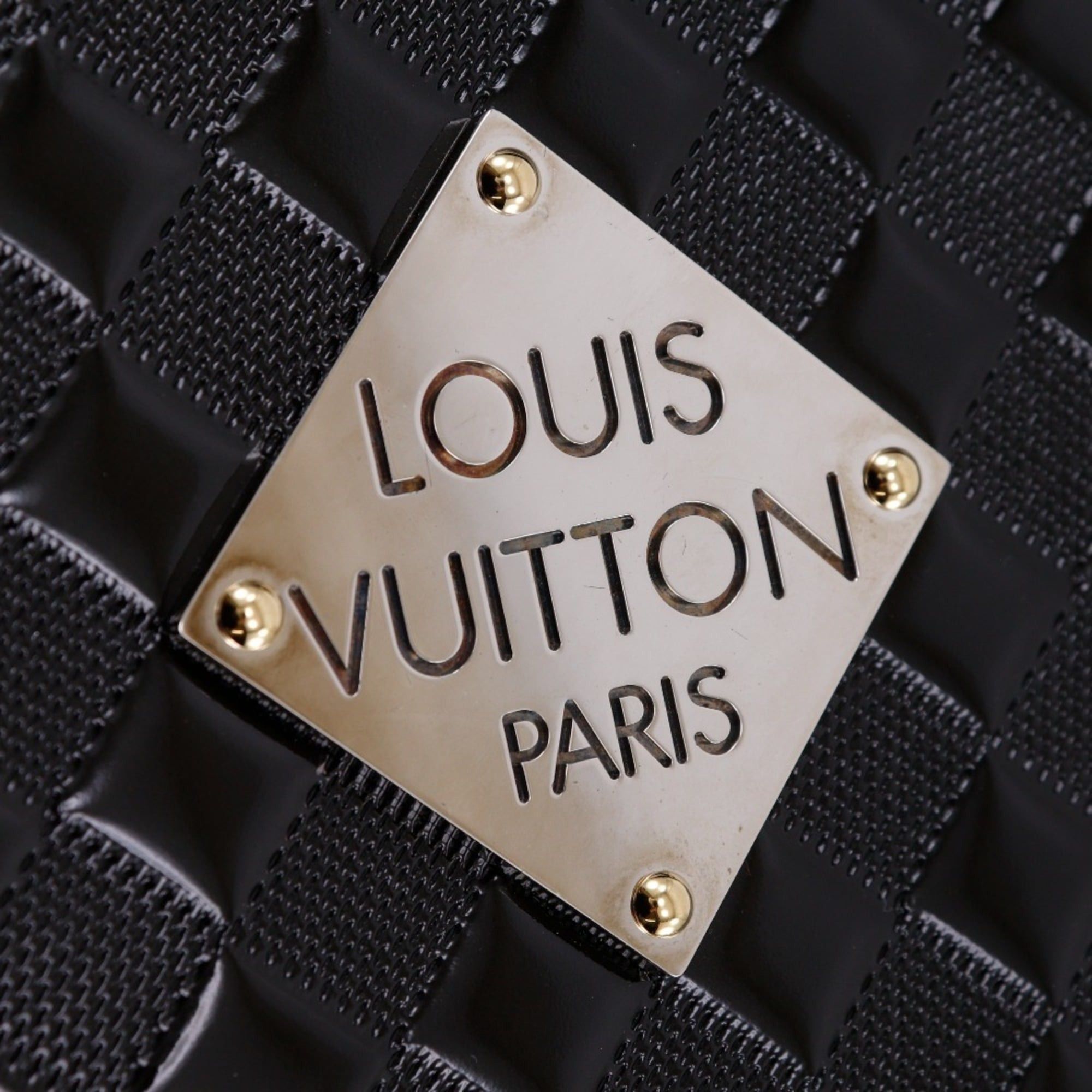 Louis Vuitton Louis Vuitton Cabaret Shoulder Bag Damier M92124 Vernis Noir Black with Magnetic closure for Women Size ONE SIZE - 15 Thumbnail