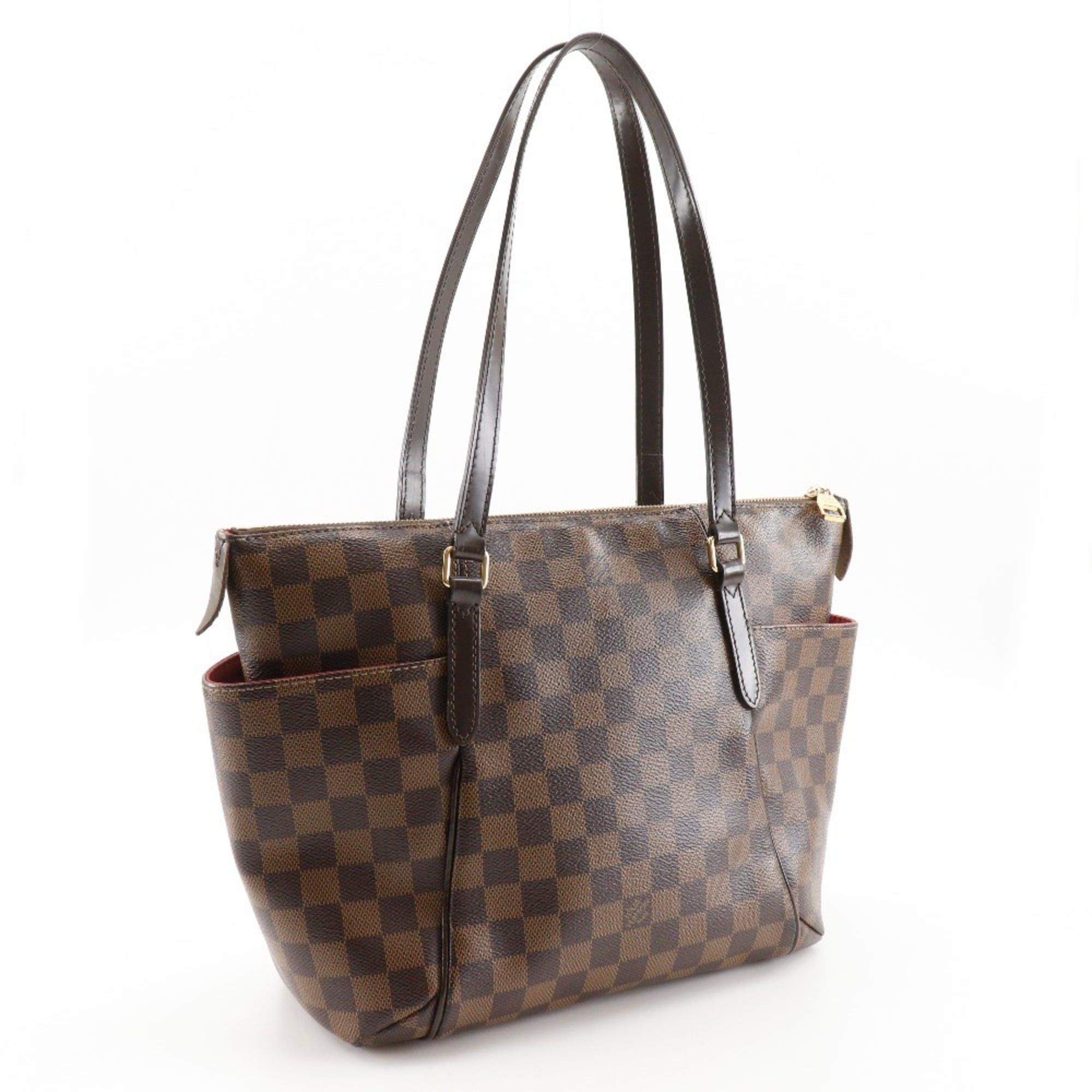 Louis Vuitton Louis Vuitton Totally PM Tote Bag N41282 Damier Canvas 2015 Brown DU0165 A5 Women's Size ONE SIZE - 3 Thumbnail