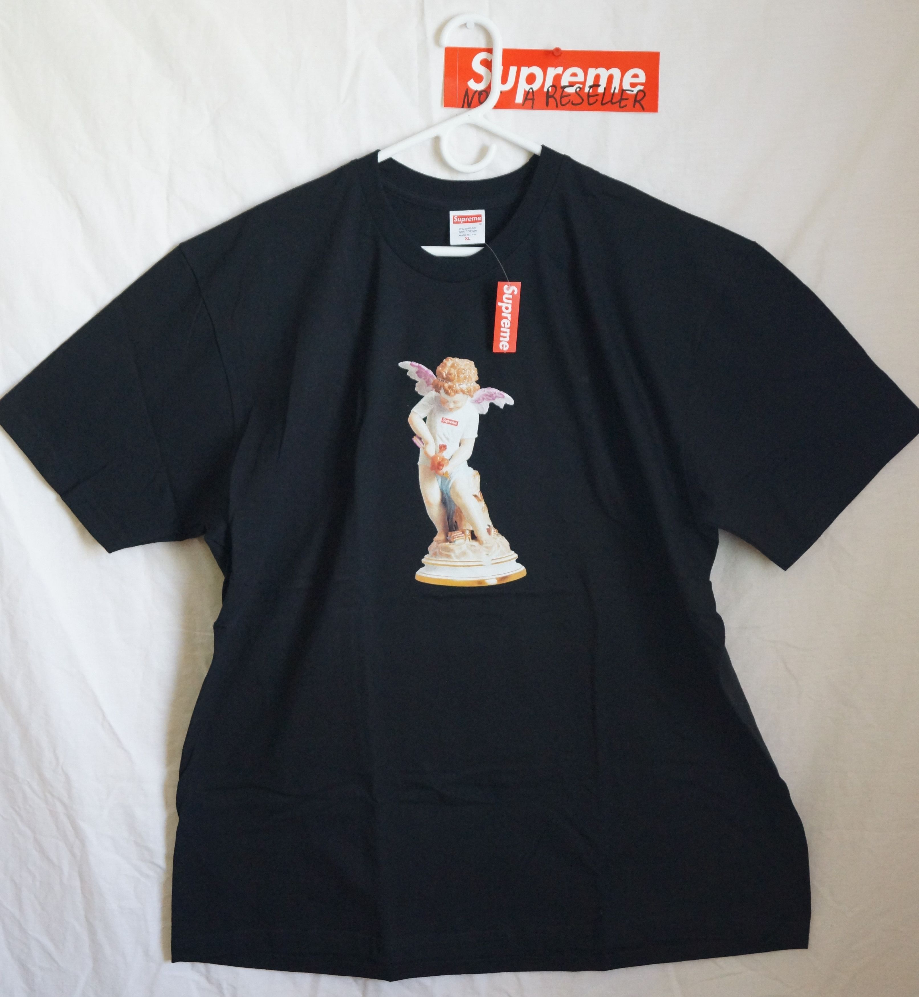 Supreme Supreme Cupid Tee Black SS19 | Grailed