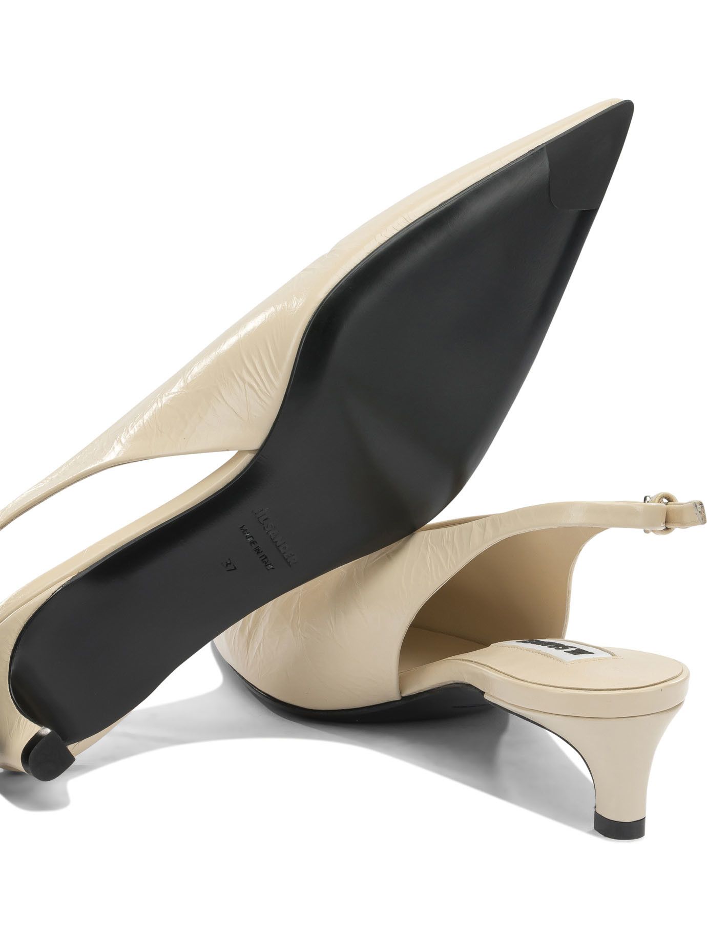 Jil Sander Jil Sander Leather Slingback IT 39 Women - USA Duties Paid Size US 9 / IT 39 - 5 Thumbnail
