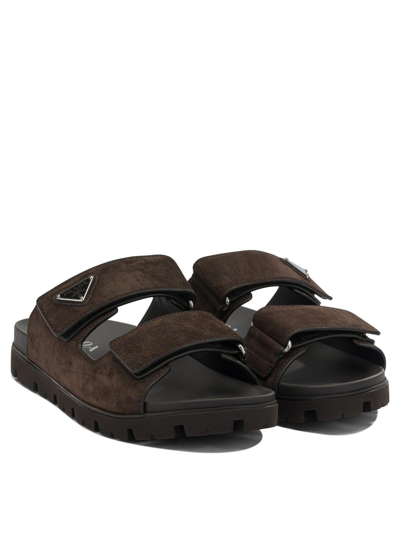 Prada Prada Suede Double-Strap Slide UK 8 Men - USA Duties Paid Size US 9 / EU 42 - 2 Thumbnail
