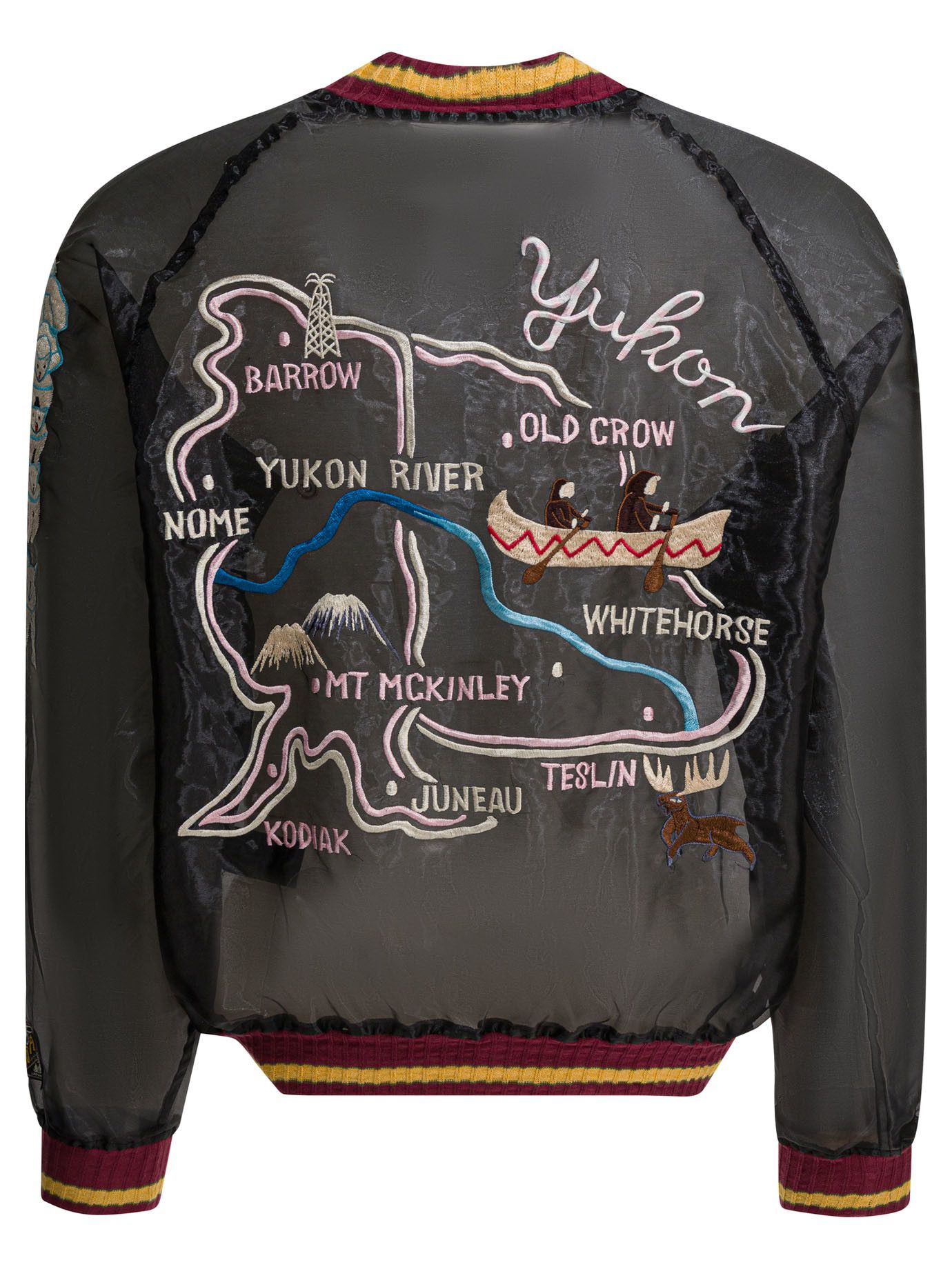 Kapital Kapital Sheer Pearl Mosquito Guard Bomber Jacket tag size 4 Men - USA Duties Paid Size US XL / EU 56 / 4 - 2 Thumbnail