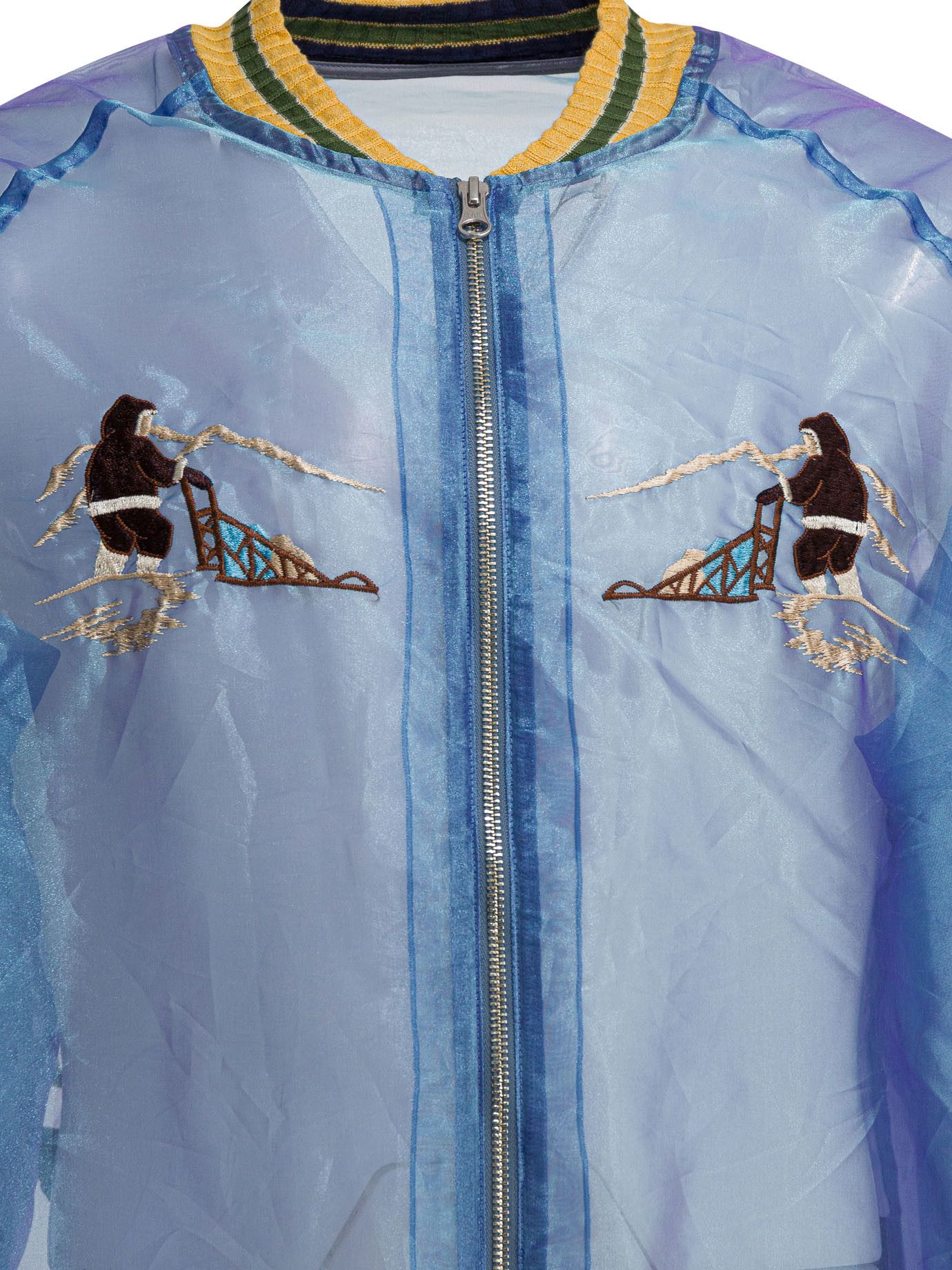 Kapital Kapital Sheer Pearl Mosquito Guard Bomber Jacket tag size 1 Men - USA Duties Paid Size US S / EU 44-46 / 1 - 3 Thumbnail