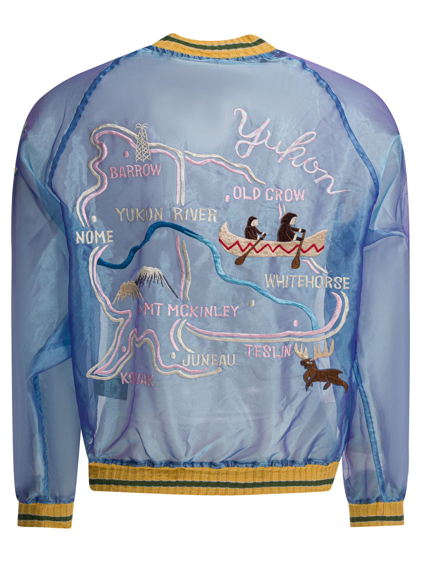 Kapital Kapital Sheer Pearl Mosquito Guard Bomber Jacket tag size 2 Men - USA Duties Paid Size US M / EU 48-50 / 2 - 2 Thumbnail