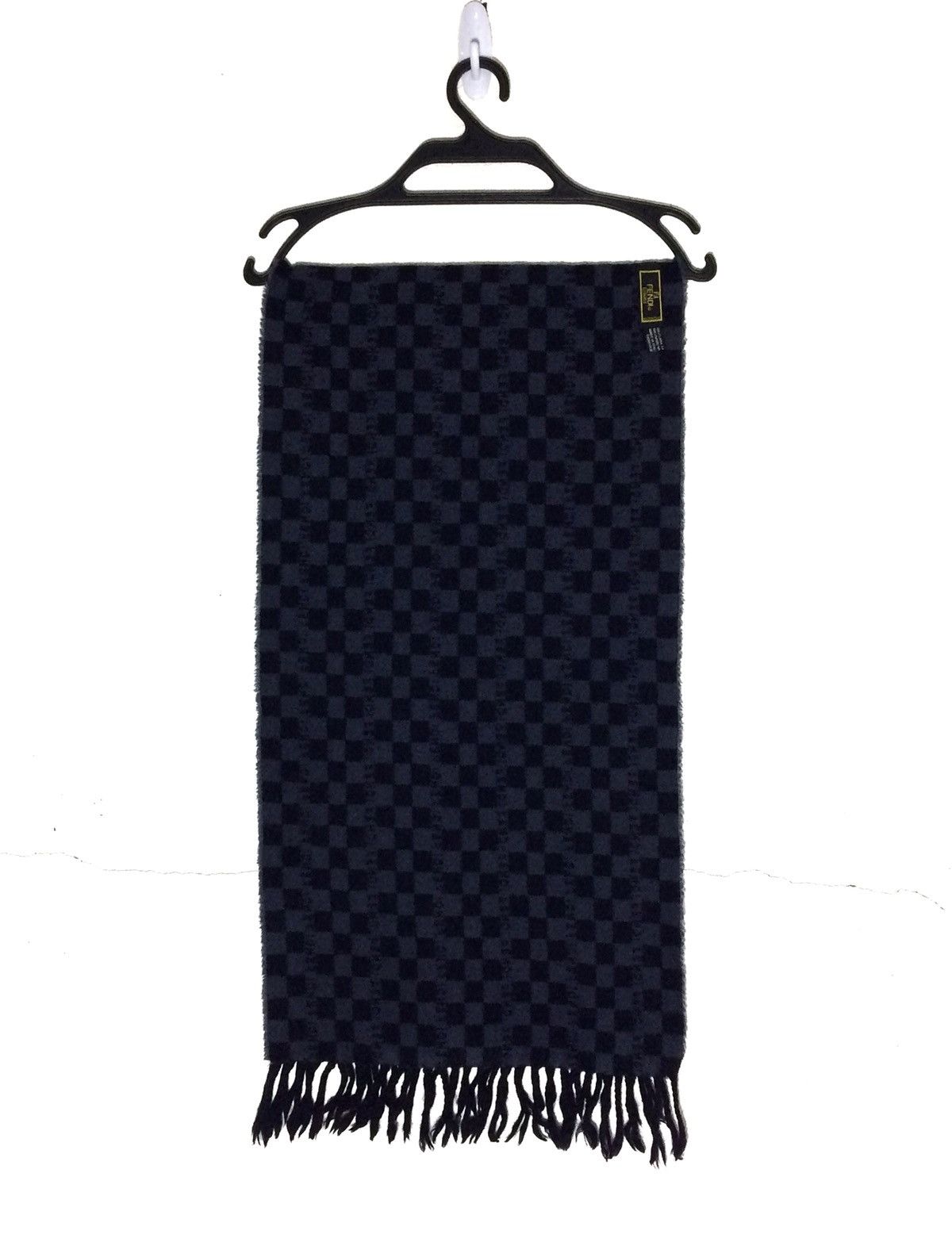 Fendi Vintage FENDI Muffler Zucca Monogram Wool made in ITALY Size ONE SIZE - 2 Thumbnail