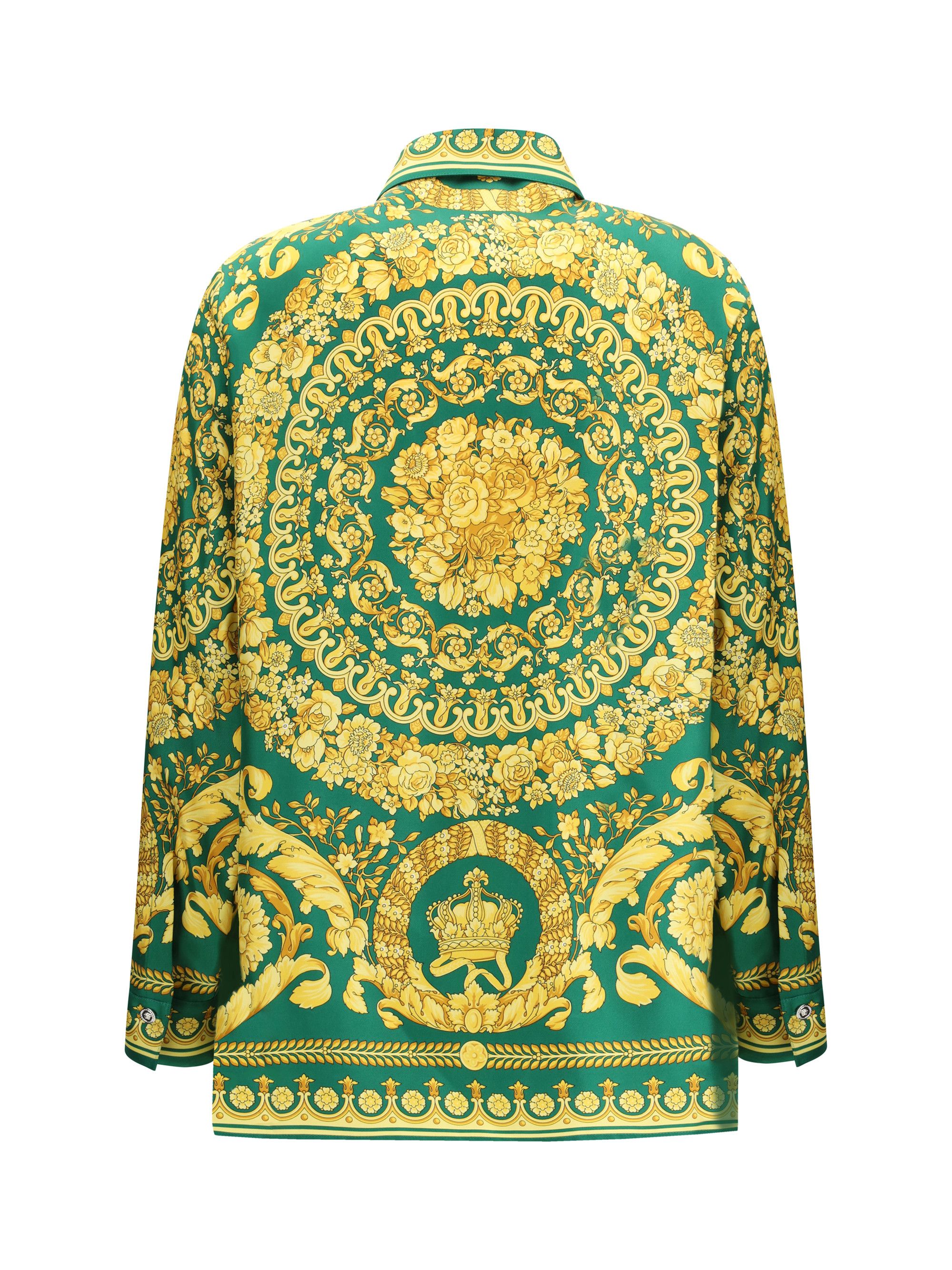 Versace Printed silk Shirt Size M / US 6-8 / IT 42-44 - 2 Thumbnail