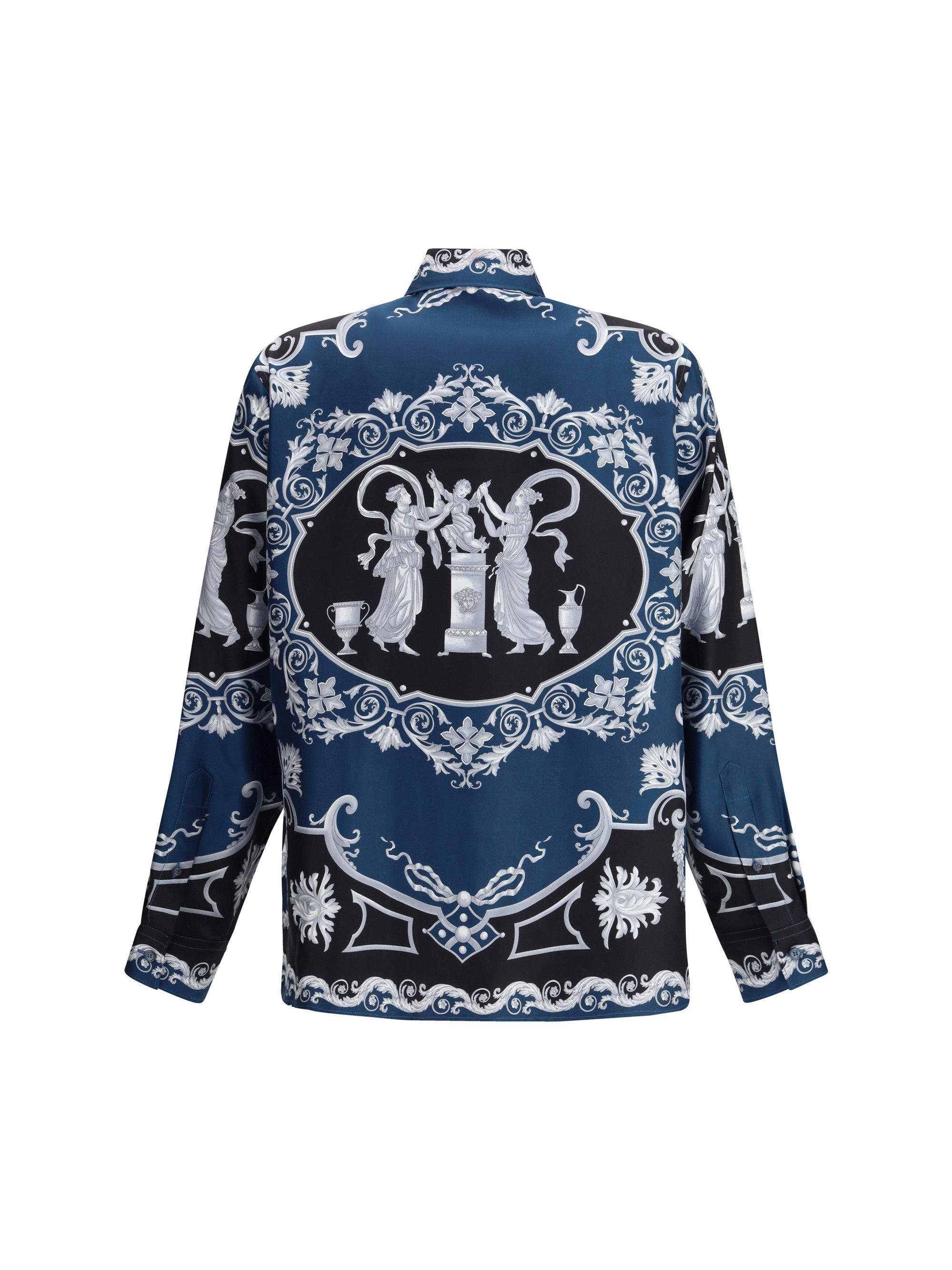 Versace Regular-fit printed silk twill Shirt Size US L / EU 52-54 / 3 - 2 Thumbnail