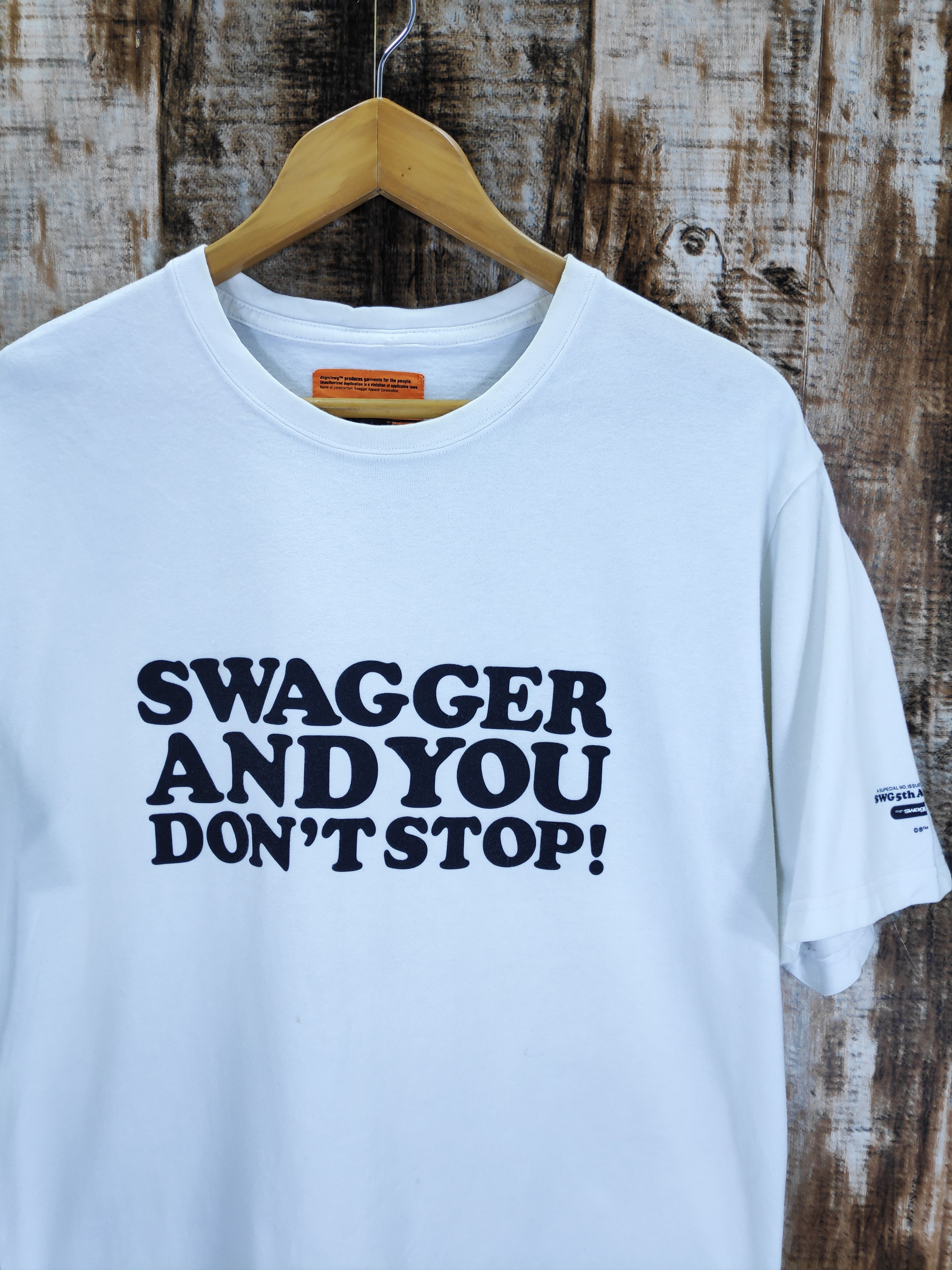 If Six Was Nine × Japanese Brand × Swagger Swagger Japan 'And you don't stop' Japan Medium Size US M / EU 48-50 / 2 - 3 Thumbnail