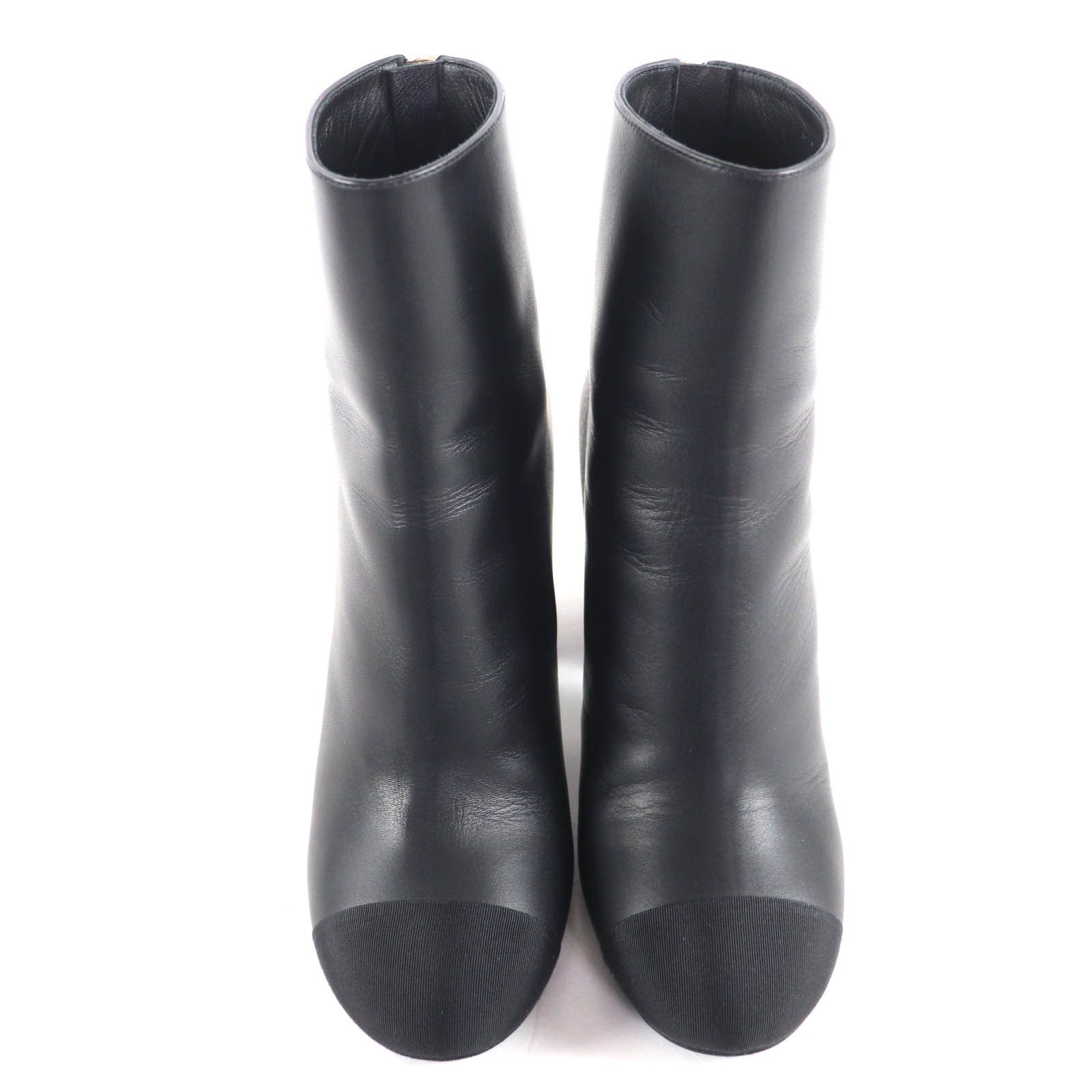 Chanel Chanel Chanel G39529 Leather Ankle Boots Leather Shoes G39529 DUTY FREE for USA Size ONE SIZE - 7 Thumbnail
