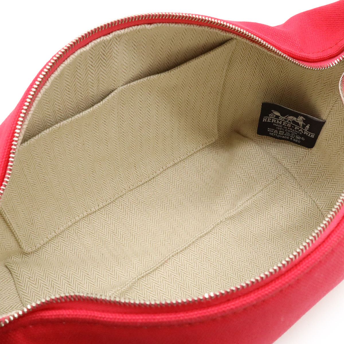 Hermes Hermes Hermes Bride-a-Brac PM Canvas Pouch Canvas Vanity Bag DUTY FREE for USA Size ONE SIZE - 5 Thumbnail