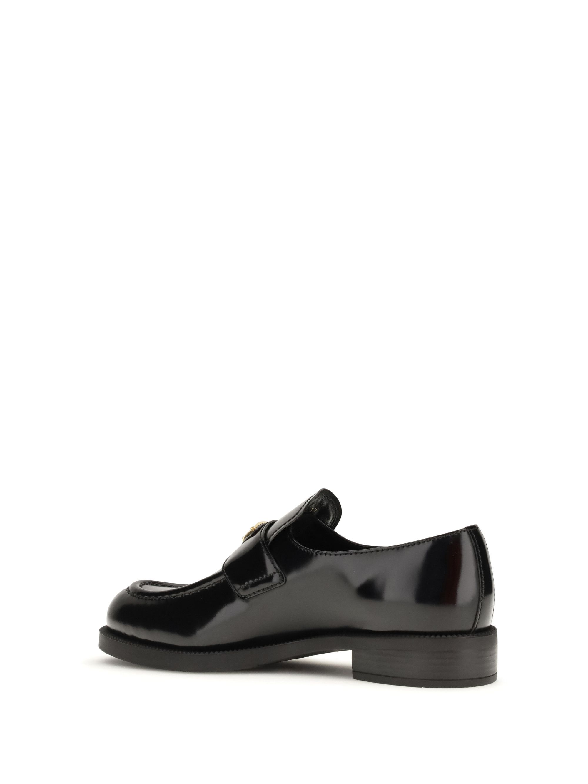 Prada Leather Loafers Size US 10 / IT 40 - 3 Thumbnail