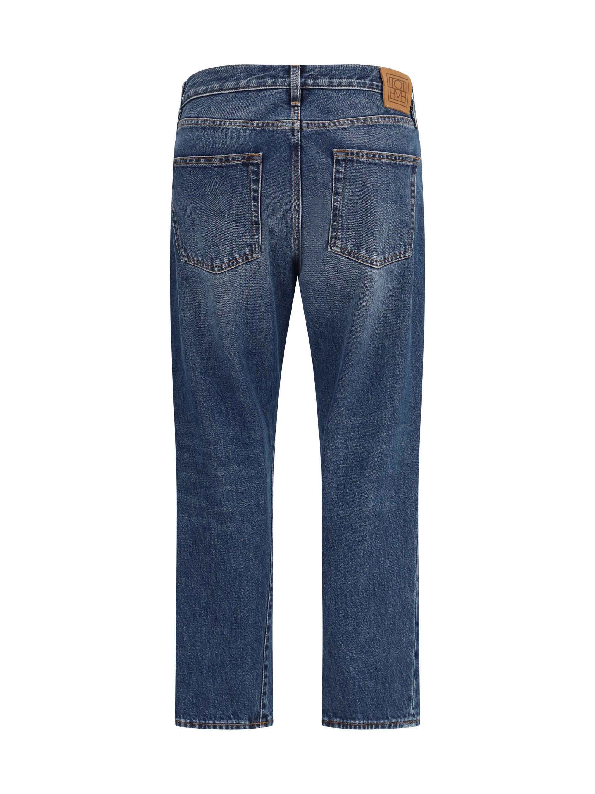 Toteme Washed Twisted Seam Jeans Size 27" / US 4 / IT 40 - 2 Thumbnail