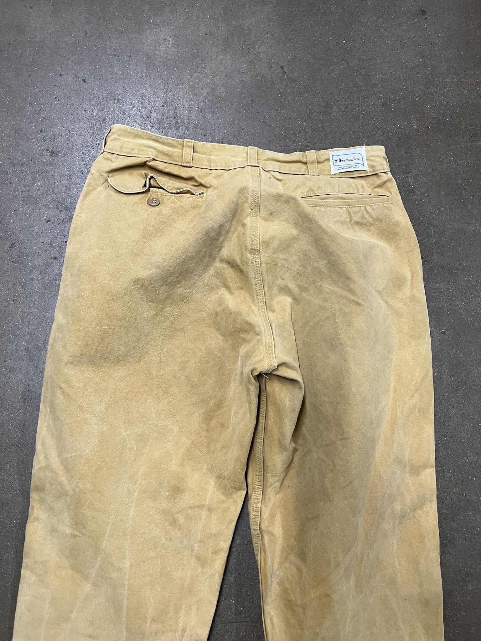 Vintage Vintage 1970s Westernfield Canvas Double Knee Hunting Pants Size 32 Size US 32 / EU 48 - 7 Thumbnail