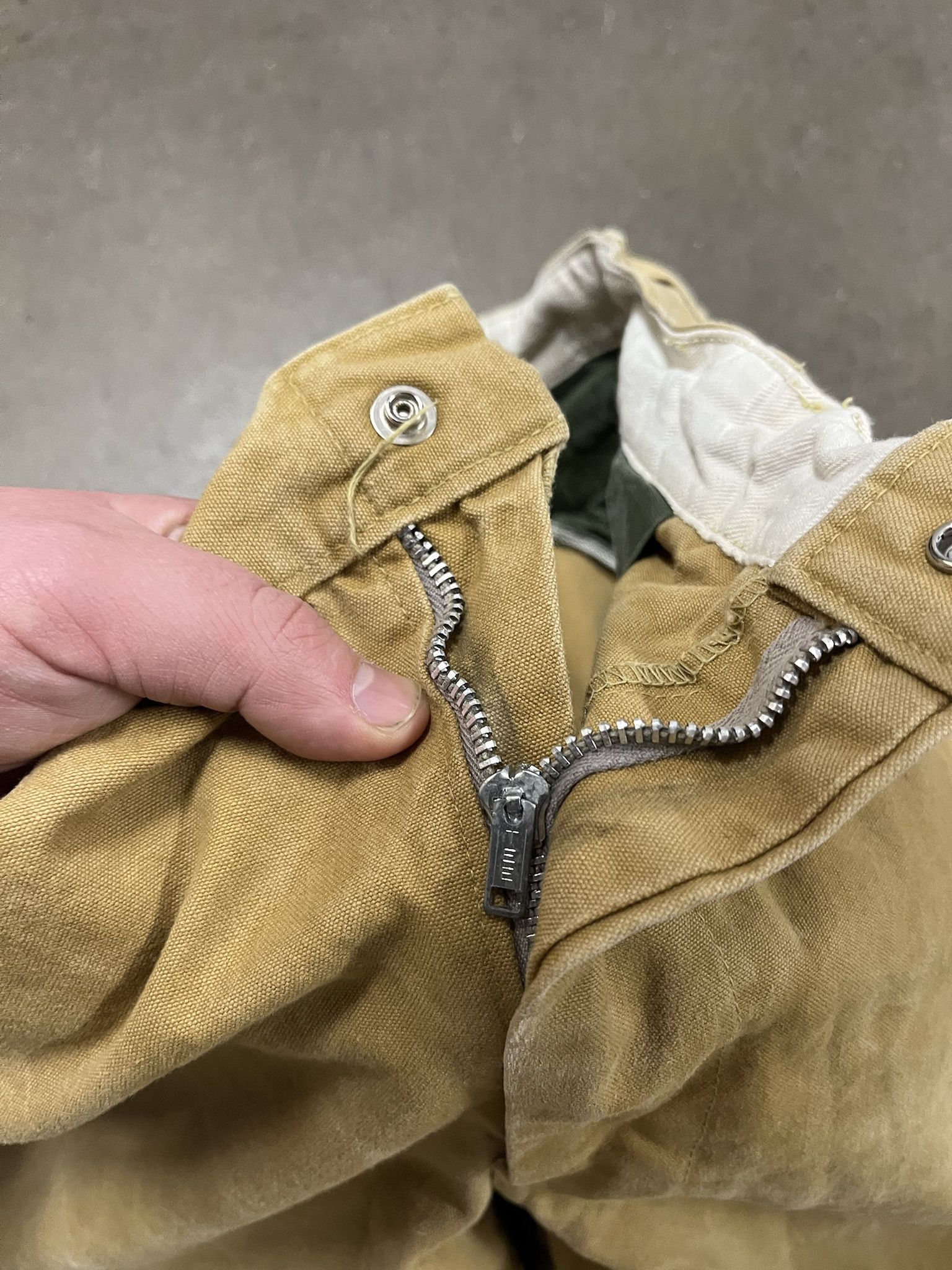 Vintage Vintage 1970s Westernfield Canvas Double Knee Hunting Pants Size 32 Size US 32 / EU 48 - 4 Thumbnail