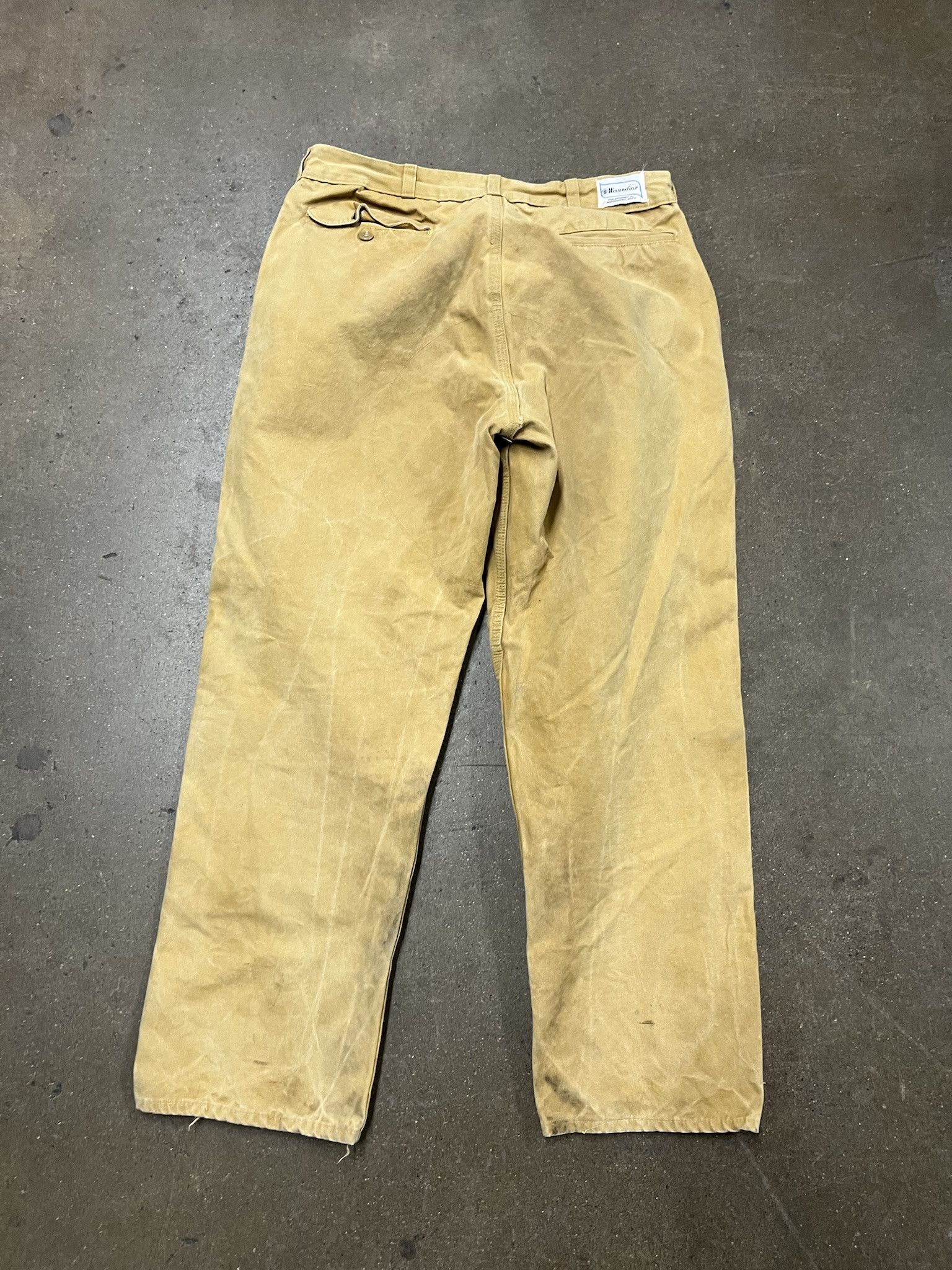 Vintage Vintage 1970s Westernfield Canvas Double Knee Hunting Pants Size 32 Size US 32 / EU 48 - 5 Thumbnail