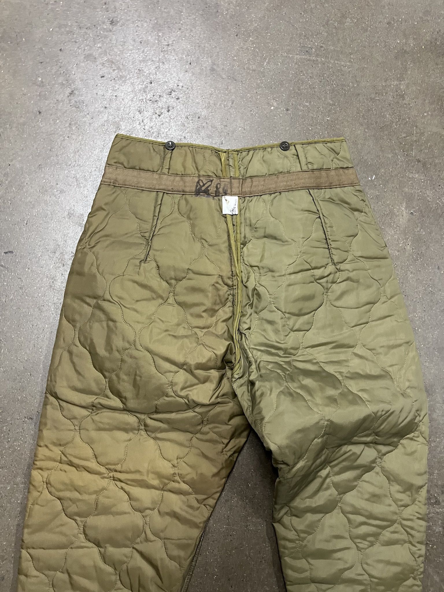 Vintage Vitnage Military Thermal Quilted Pant Liners Size 34 Size US 34 / EU 50 - 5 Thumbnail