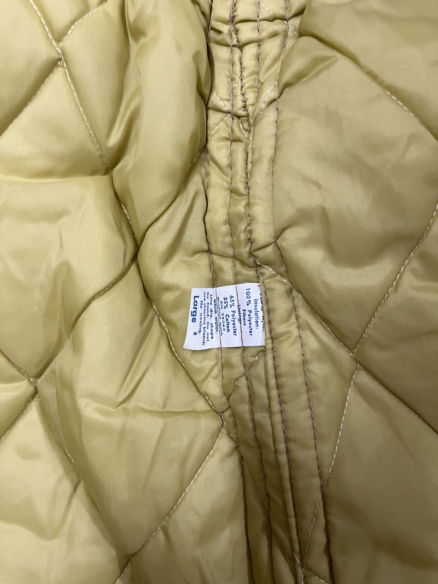 Vintage Vintage 1970s Elastic Waist Quilted Therma Pant Liners Size 30 Size US 30 / EU 46 - 5 Thumbnail