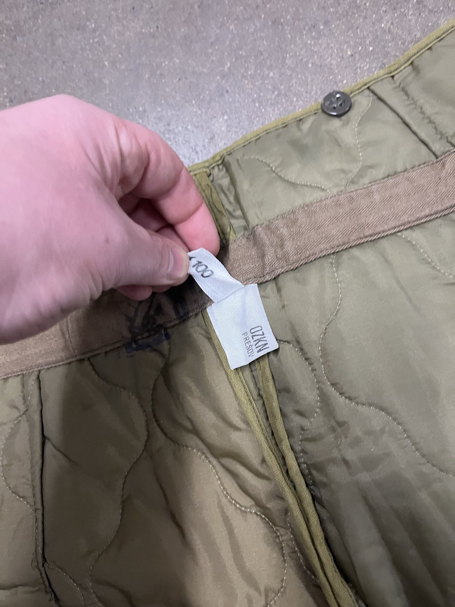 Vintage Vitnage Military Thermal Quilted Pant Liners Size 34 Size US 34 / EU 50 - 5 Thumbnail