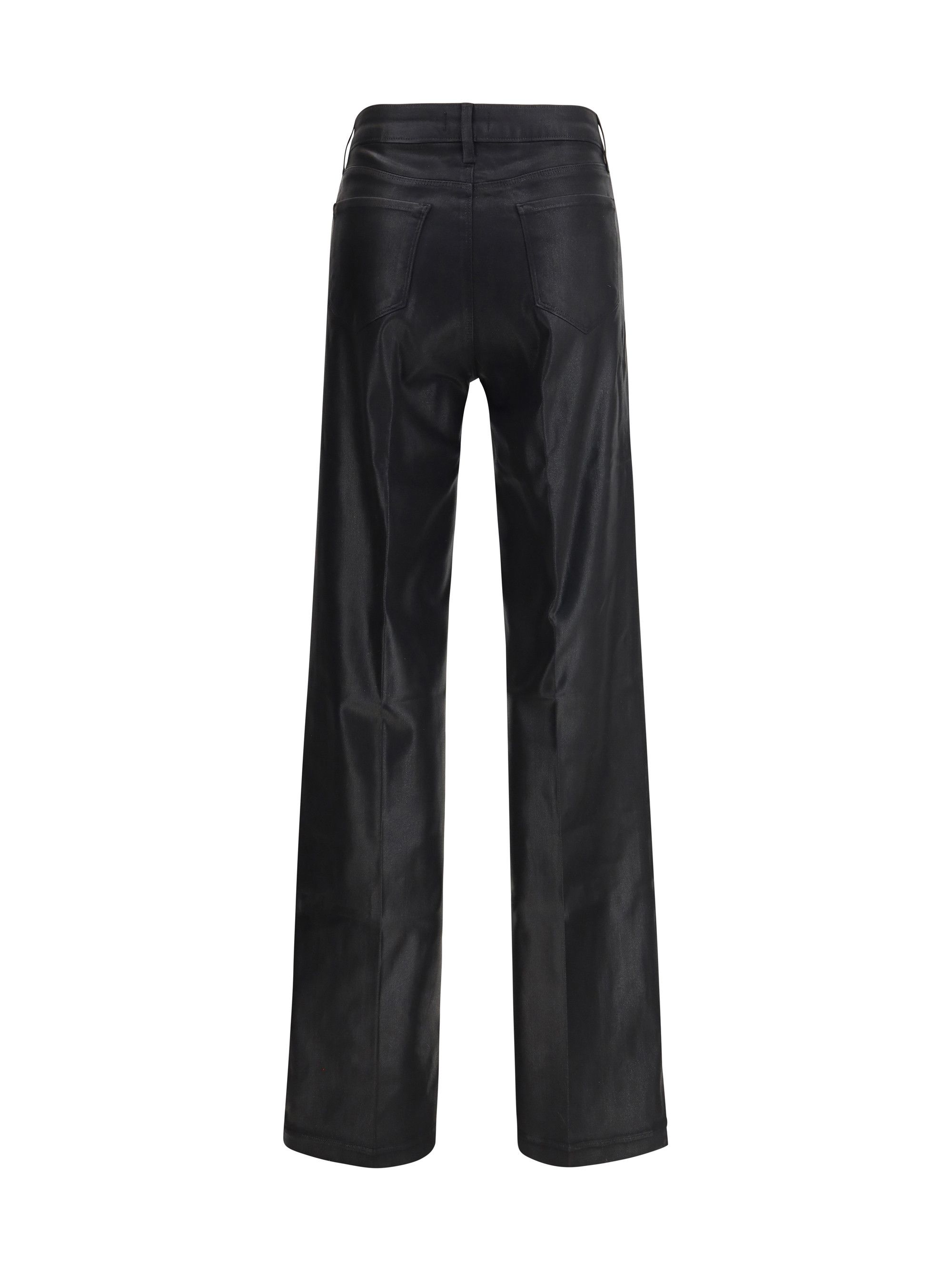 L'AGENCE Clayton Coated wide leg Jeans Size 26" / US 2 / IT 38 - 2 Thumbnail