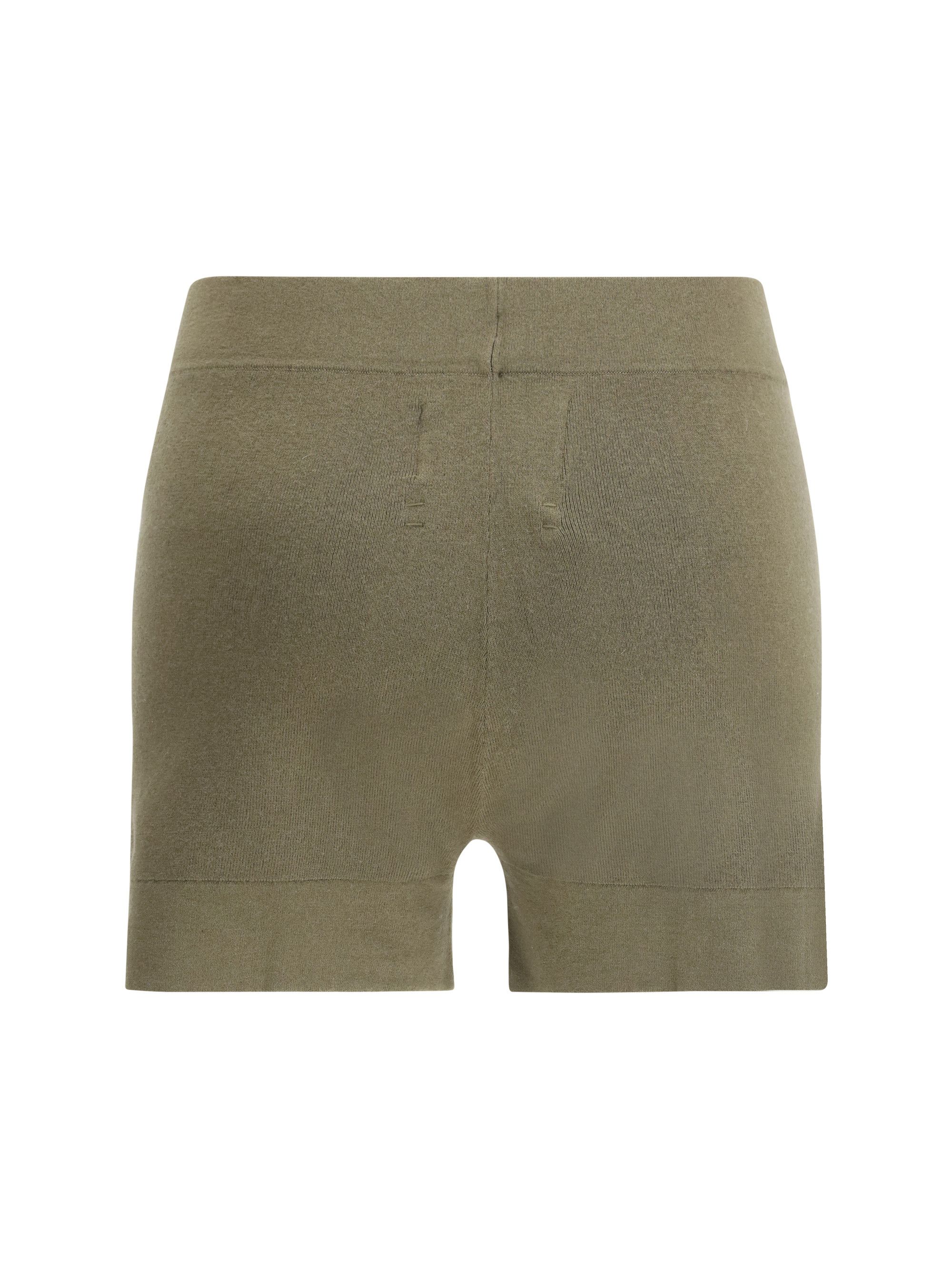 Extreme Cashmere Rib-knit Shorts n°450 Bummy Size ONE SIZE - 2 Thumbnail