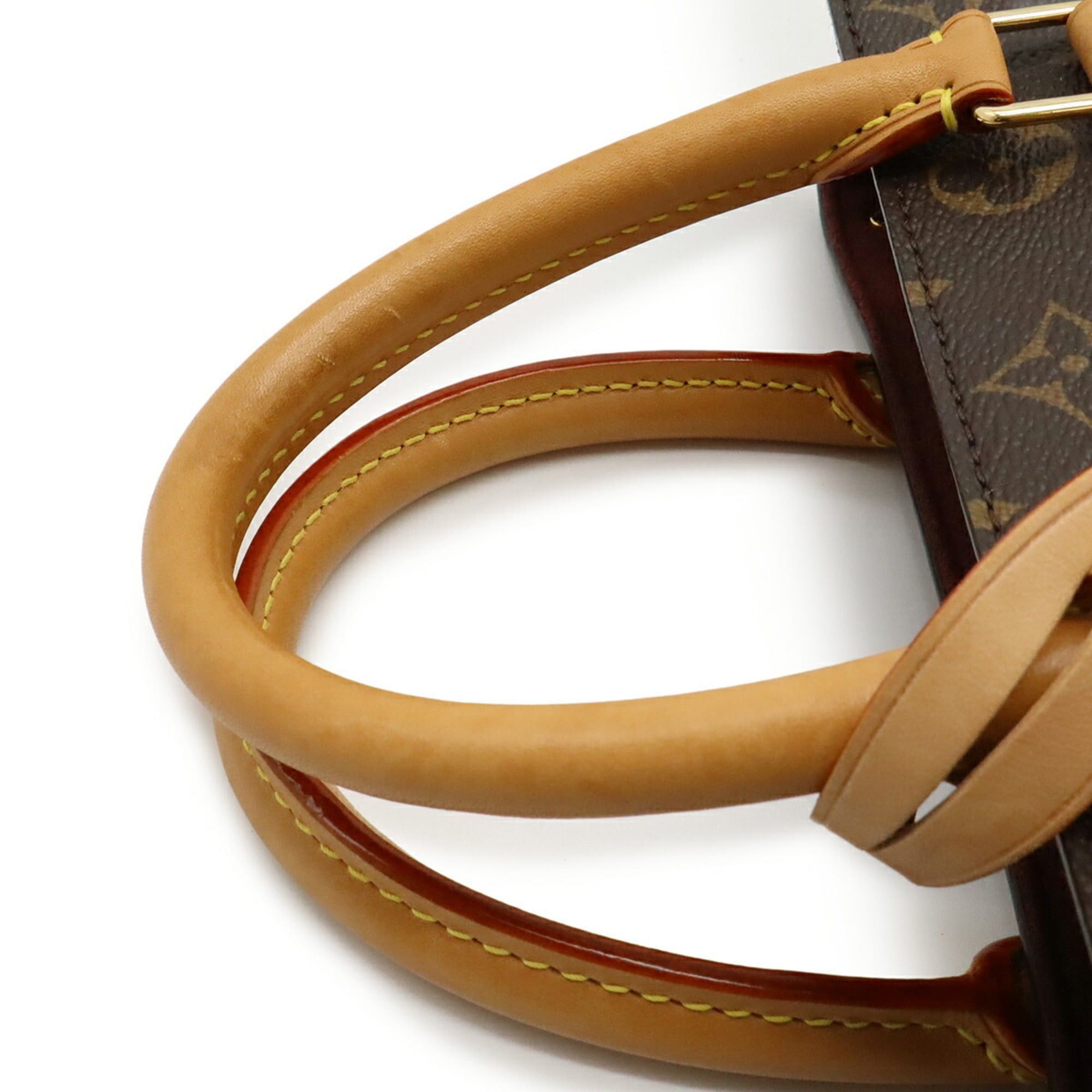 Louis Vuitton LOUIS VUITTON Monogram Soufflot BB Handbag/Shoulder Bag, Brown, M44815 Size ONE SIZE - 6 Thumbnail