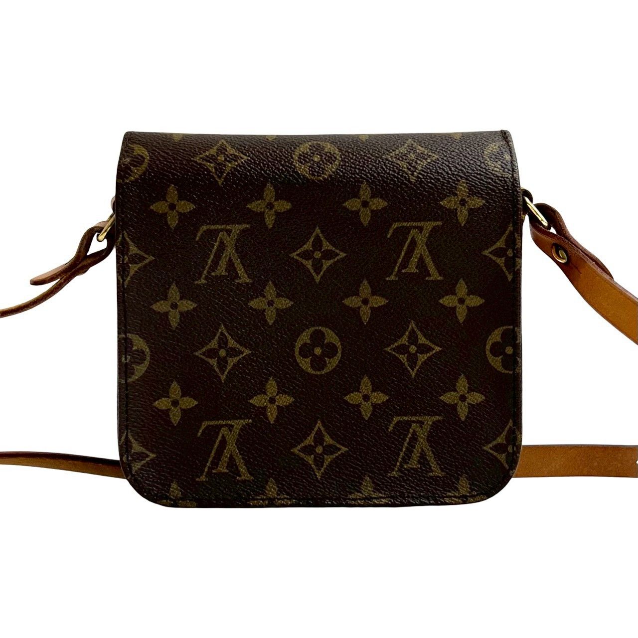 Louis Vuitton Louis Vuitton Louis Vuitton Cartouchiere Monogram Shoulder Bag Canvas Shoulder Bag DUTY FREE for USA Size ONE SIZE - 4 Thumbnail