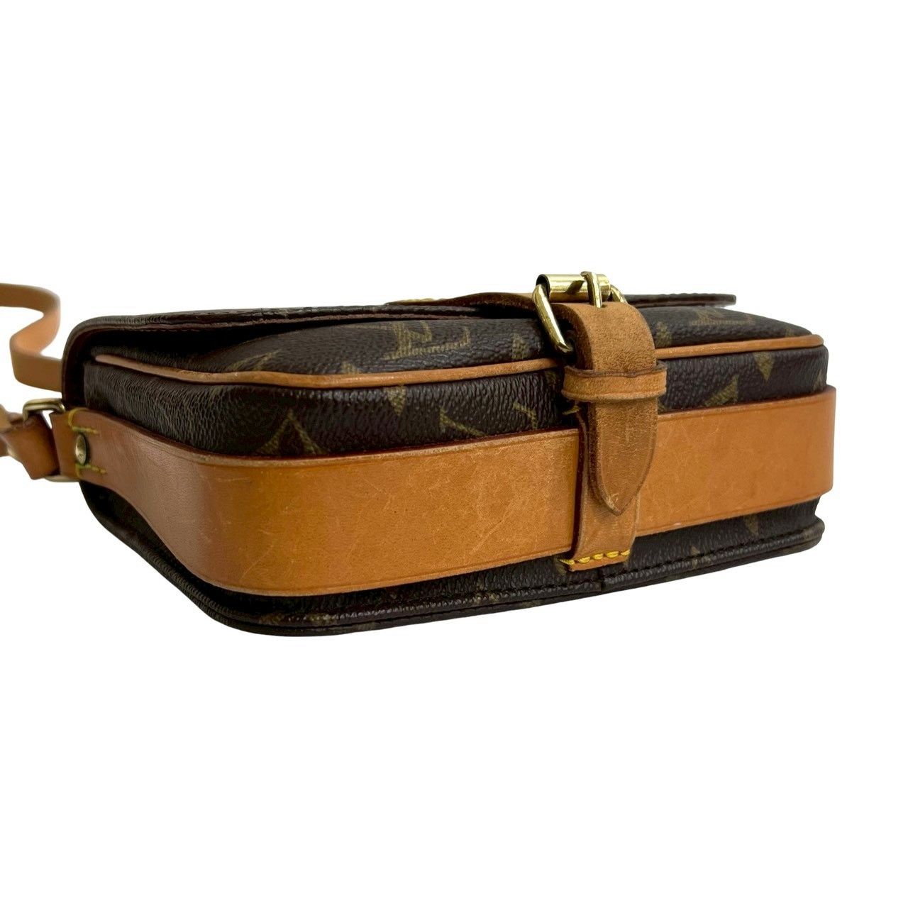 Louis Vuitton Louis Vuitton Louis Vuitton Cartouchiere Monogram Shoulder Bag Canvas Shoulder Bag DUTY FREE for USA Size ONE SIZE - 8 Thumbnail