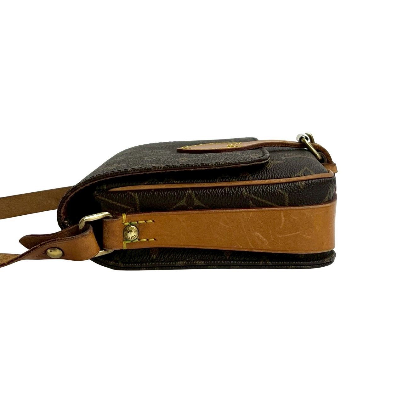 Louis Vuitton Louis Vuitton Louis Vuitton Cartouchiere Monogram Shoulder Bag Canvas Shoulder Bag DUTY FREE for USA Size ONE SIZE - 6 Thumbnail