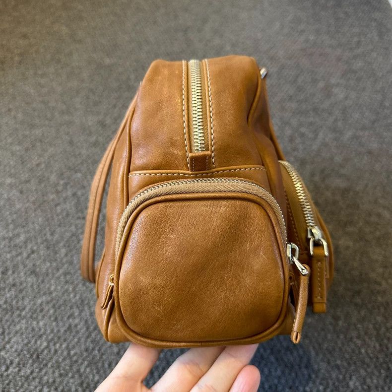 Miu Miu miu miu caramel leather shoulder bag Size ONE SIZE - 4 Thumbnail